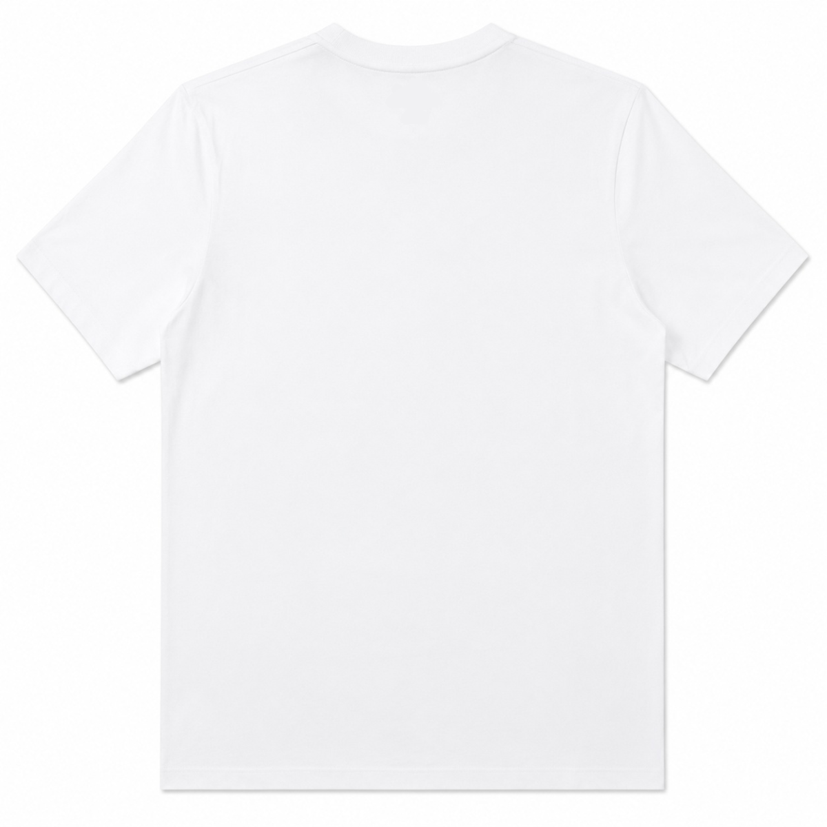 Polera Blanca Con Logotipo Frontal Blanco Marfil - Imagen 2