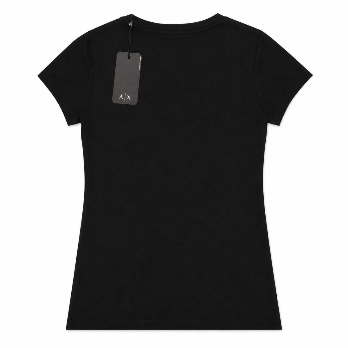 Polera Negra Con Estampado Frontal De Brillos - Imagen 2