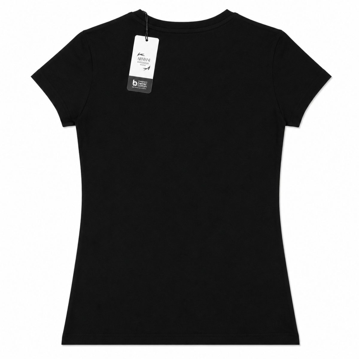 Polera Negra Con Logotipo Plateado - Imagen 2