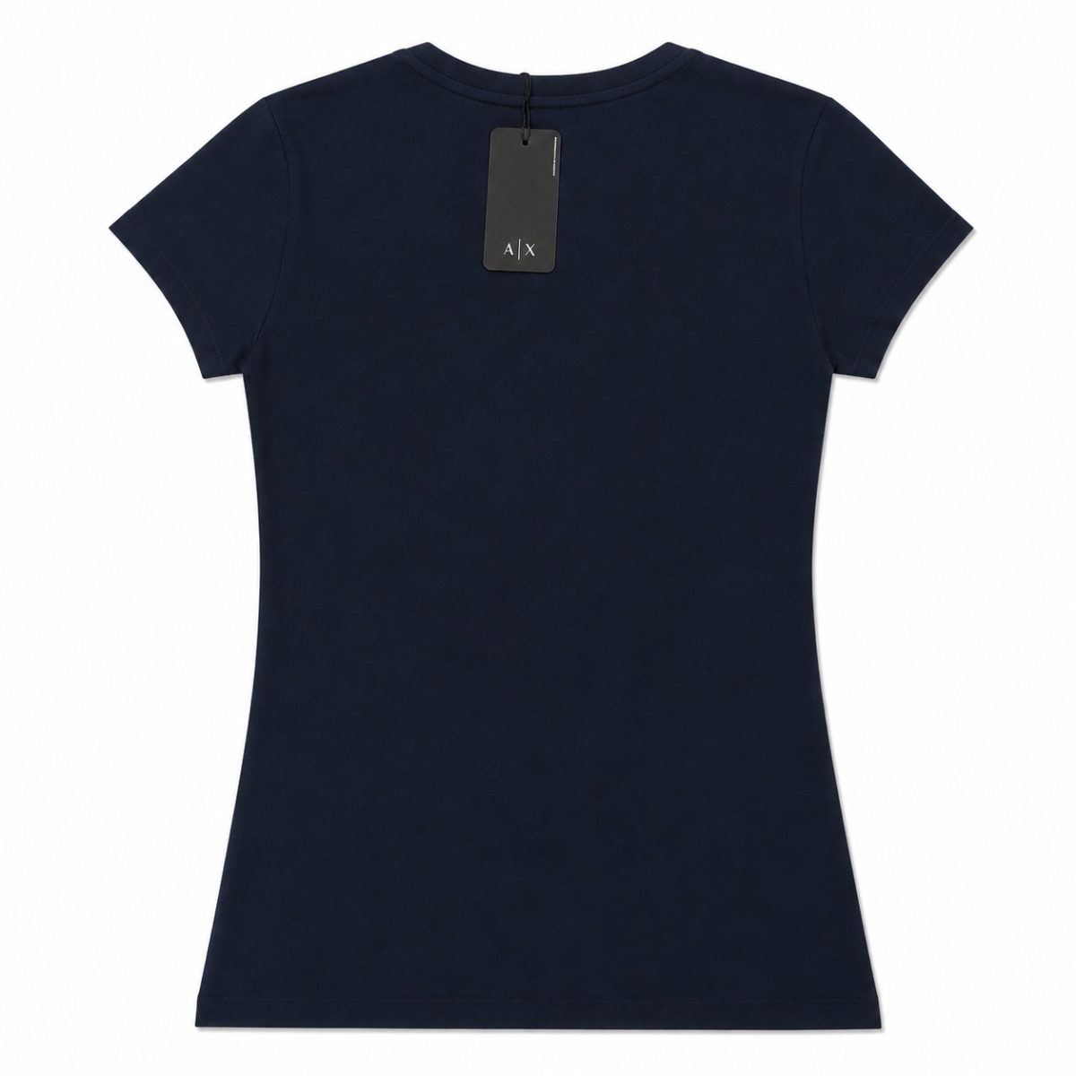 Polera Azul Marino Con Logotipo De Brillos Plateados - Imagen 2