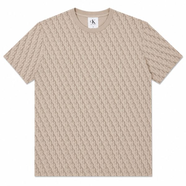 Polera Beige Multilogo