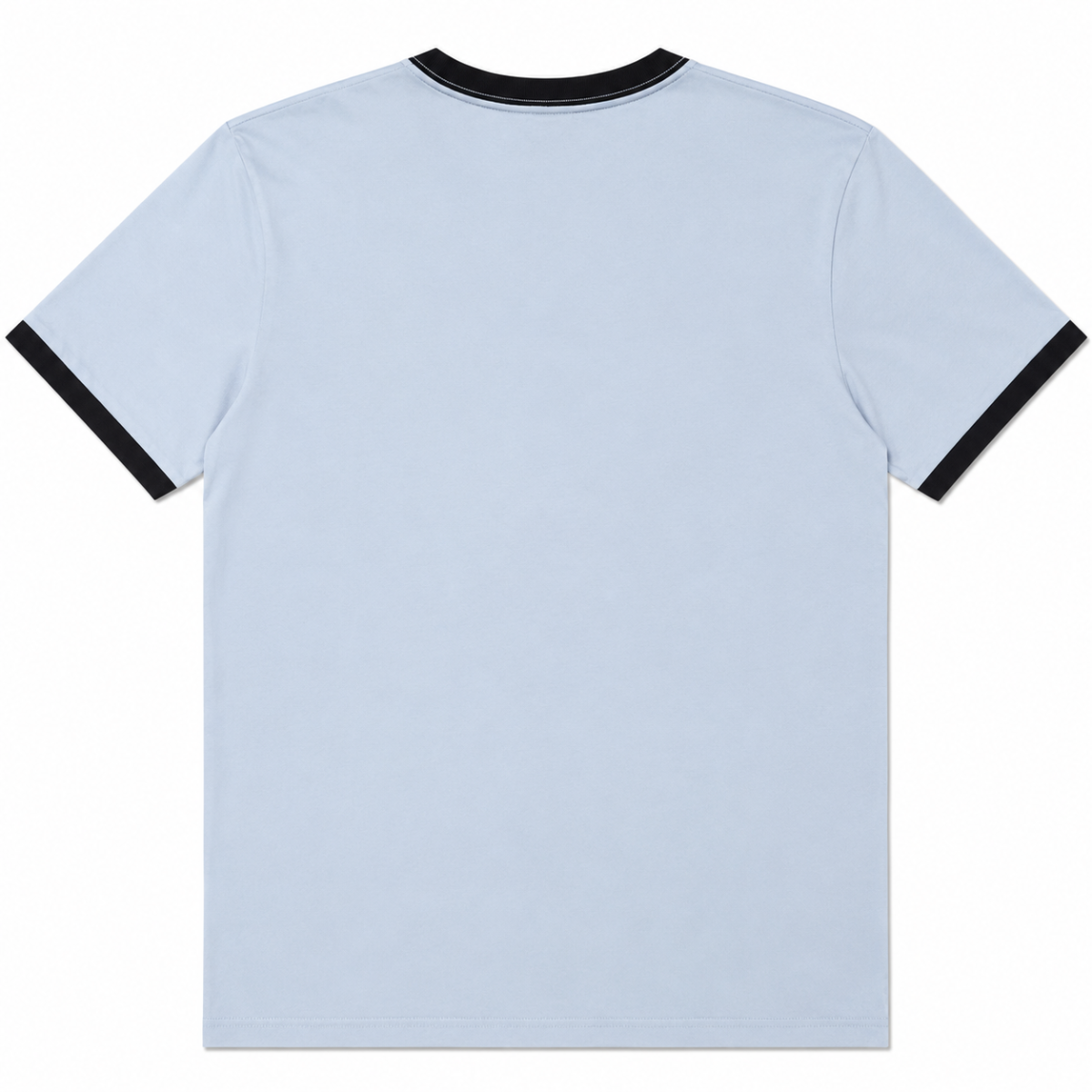 Polera Celeste Con Multilogos Y Logo Grande - Imagen 2