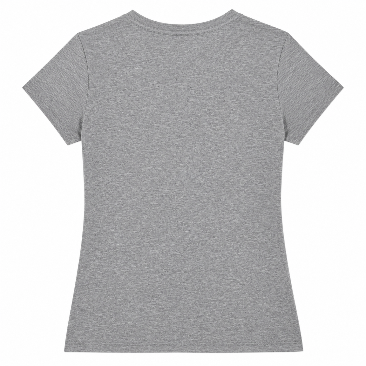 Polera Gris Japeado Con Logo En Brillos - Imagen 2