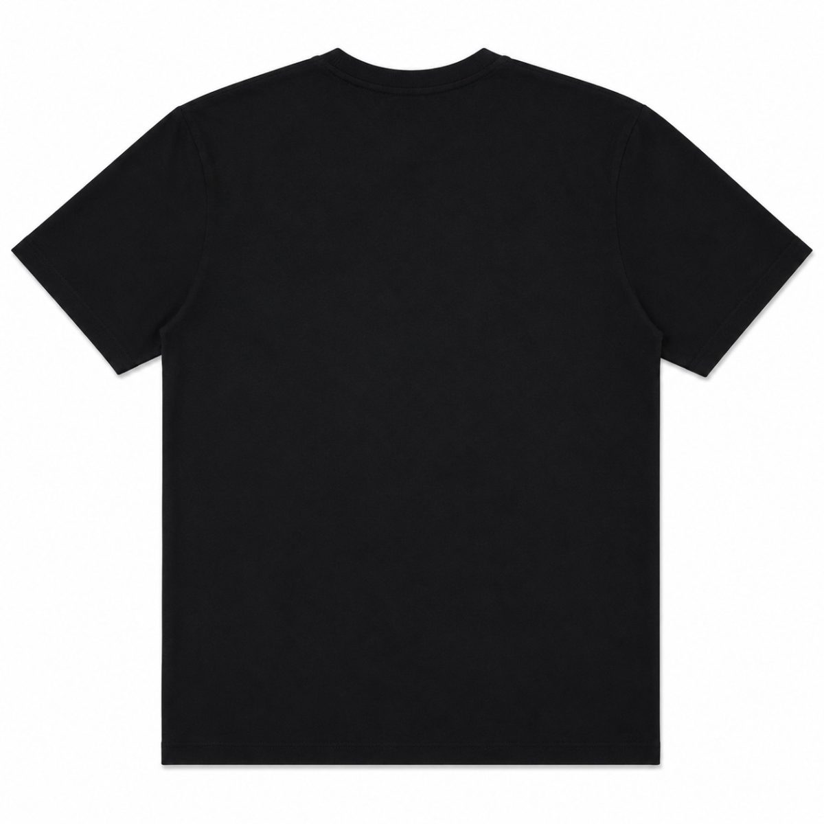 Polera Negra Con Logotipo Frontal Y Detalles Bordados - Imagen 2