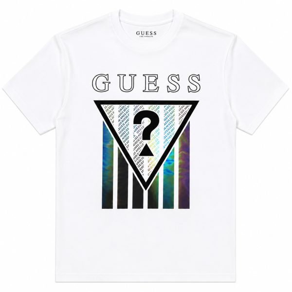 Polera Blanca Con Logotipo Frontal Tornasol