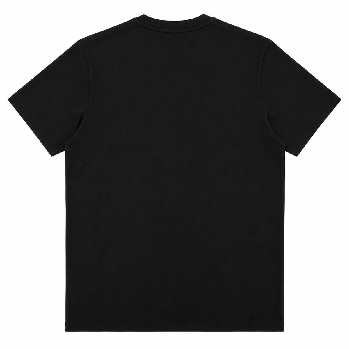 Polera Negra Con Logotipo En Relieve Negro - Imagen 2