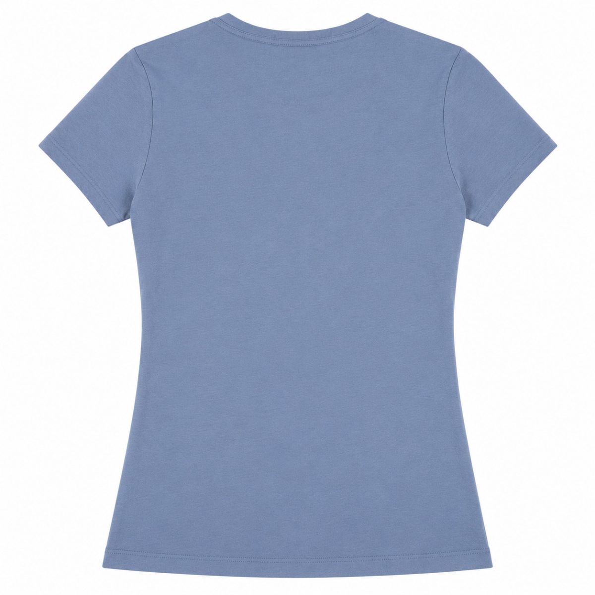 Polera Azul Desgastado Con Logo De Lentejuelas - Imagen 2