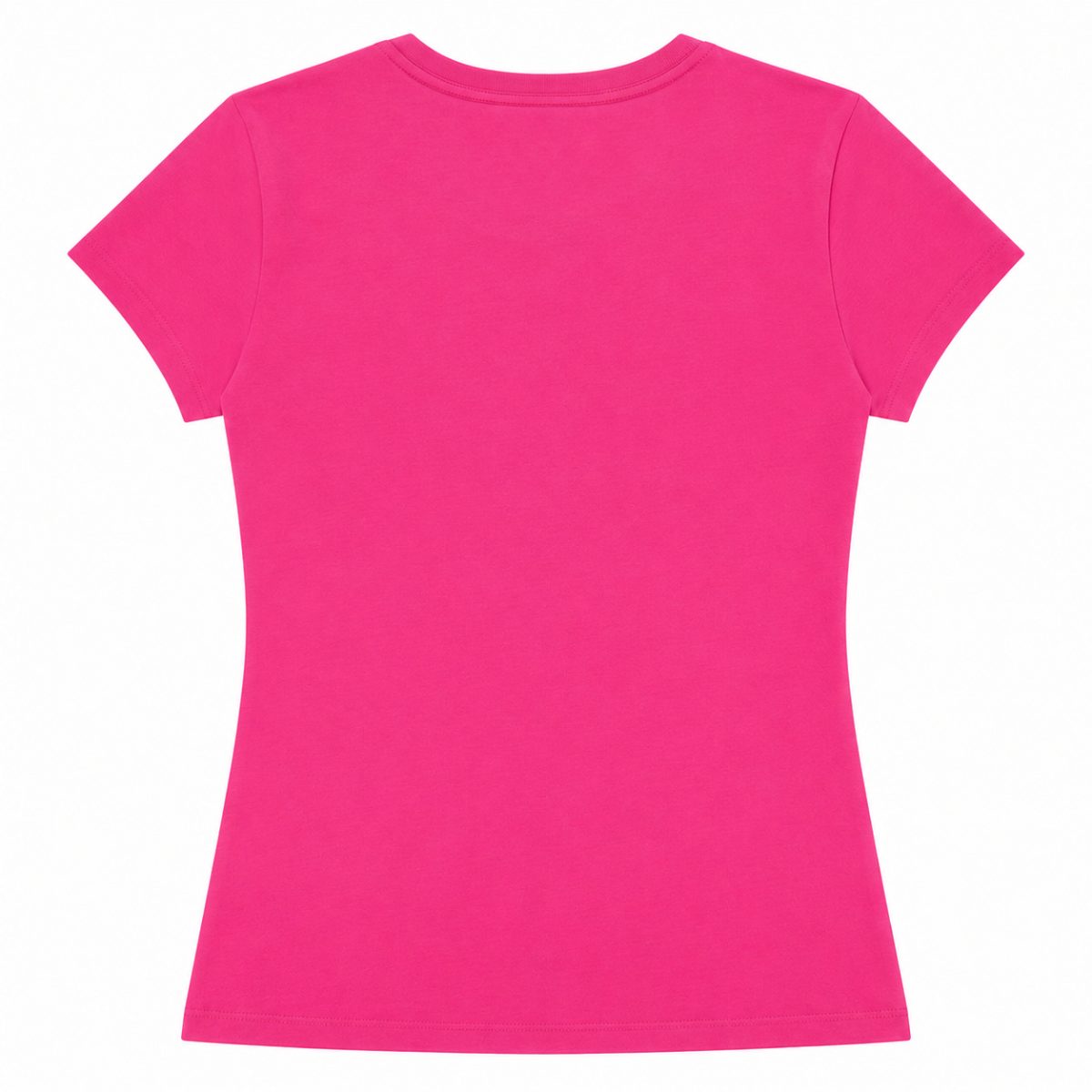 Polera Fucsia Con Logo Boradado - Imagen 2