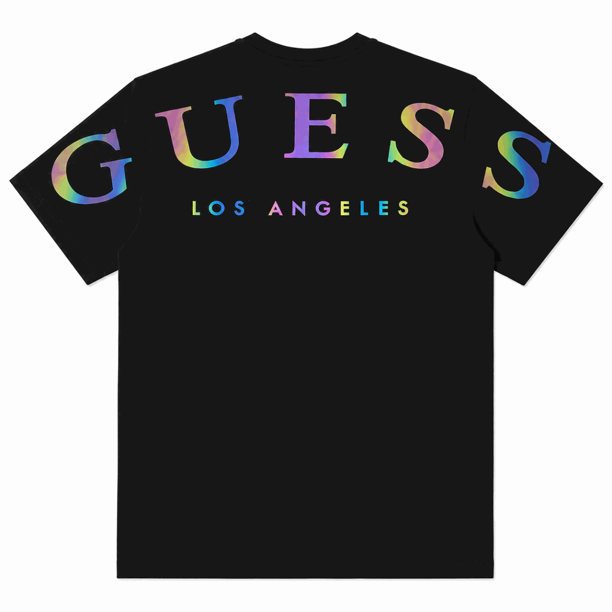 Polera Negra Con Logo Frontal Y Trasero Tornasol - Imagen 2