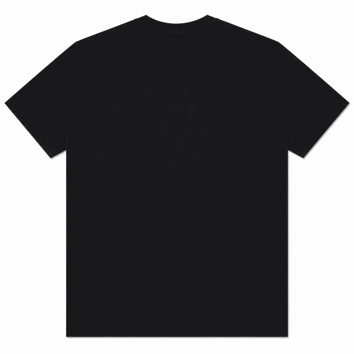 Polera Negra Con Estampado Frontal Rojo-Blanco-Azul - Imagen 2