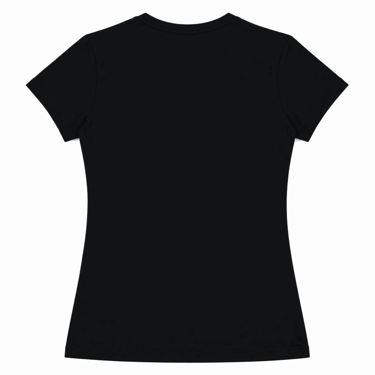 Polera Negra Con Logo Triangulo Frontal - Imagen 2