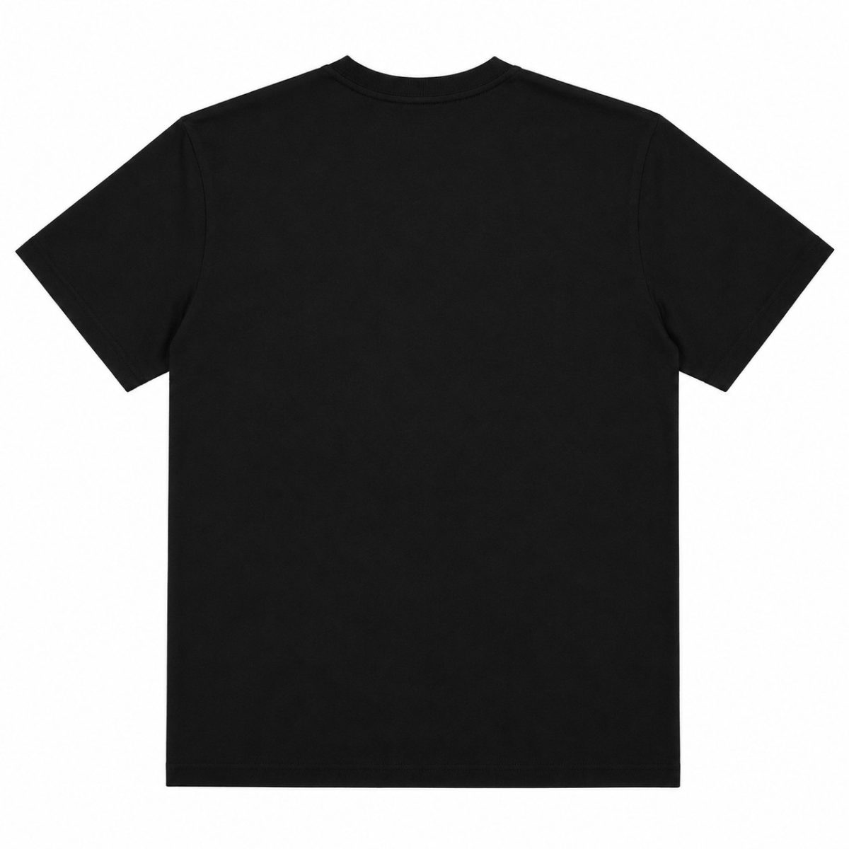 Polera Negra Con Estampado De Tigres Blanco - Imagen 2