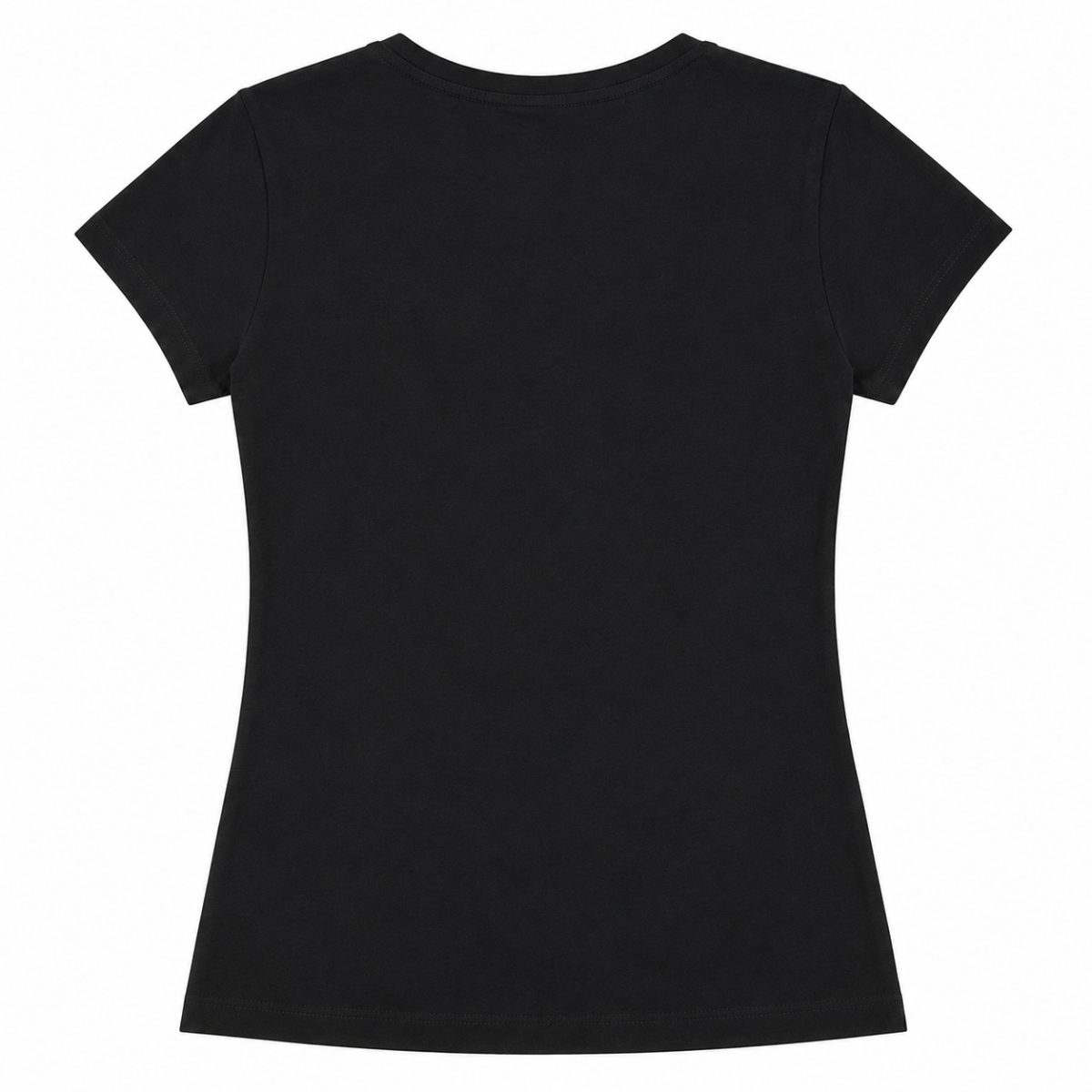Polera Negra Con Mariposa De Pedrería - Imagen 2