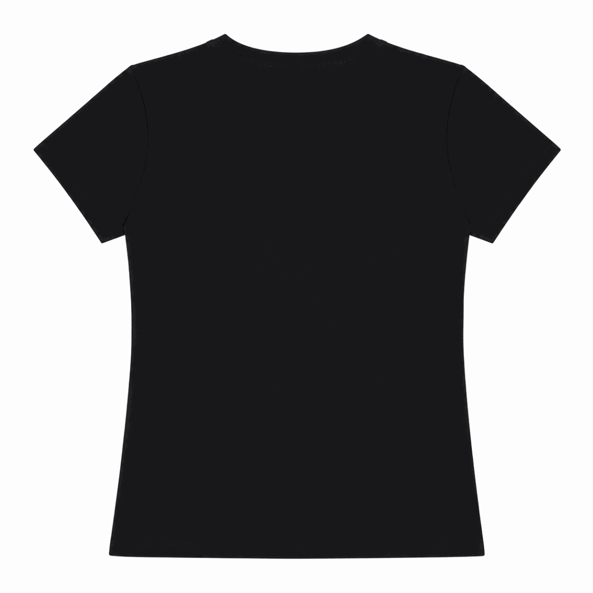 Polera Negra Con Brillos Frontales - Imagen 2