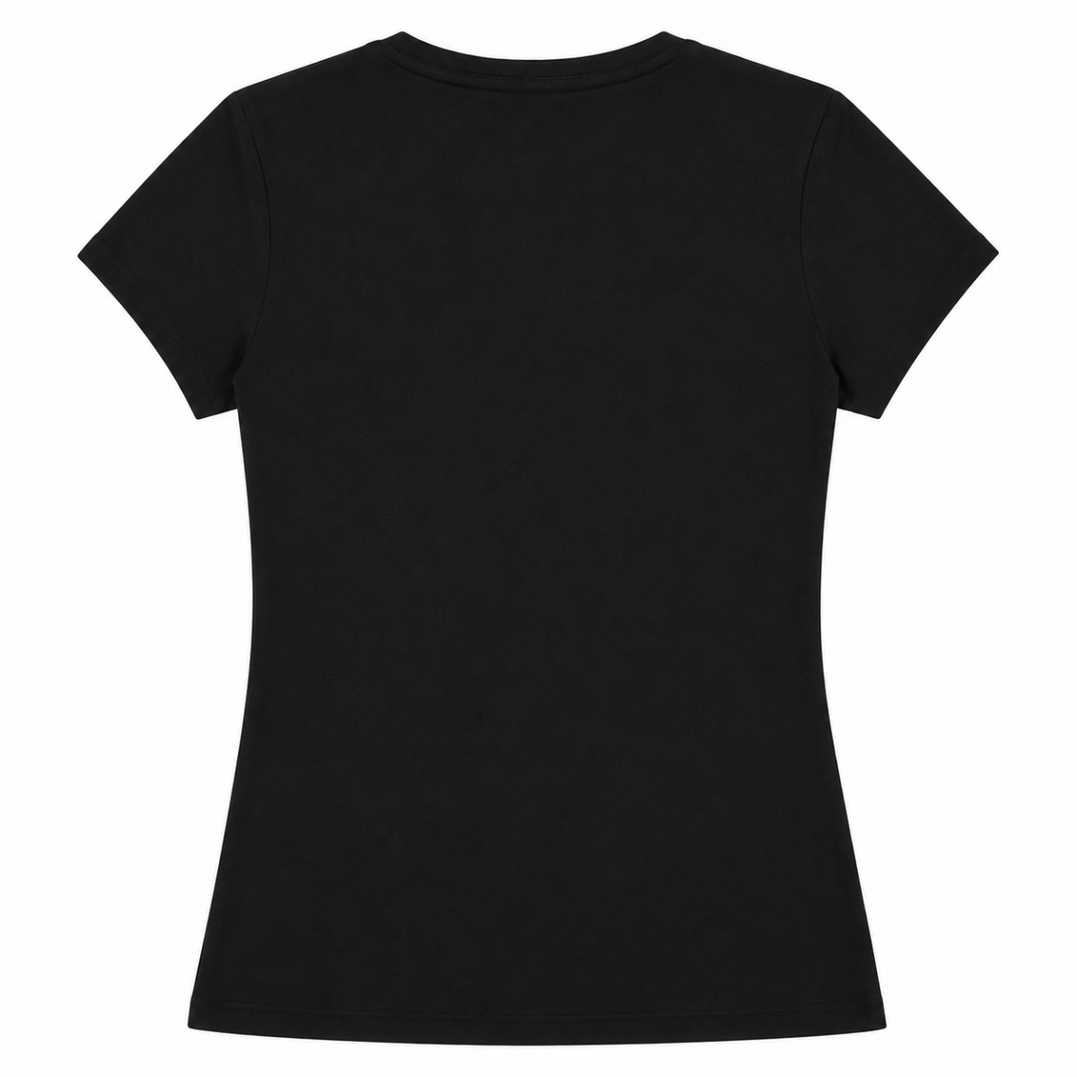 Polera Negra Con Diseño De Copo De Nieve Con Brillos - Imagen 2