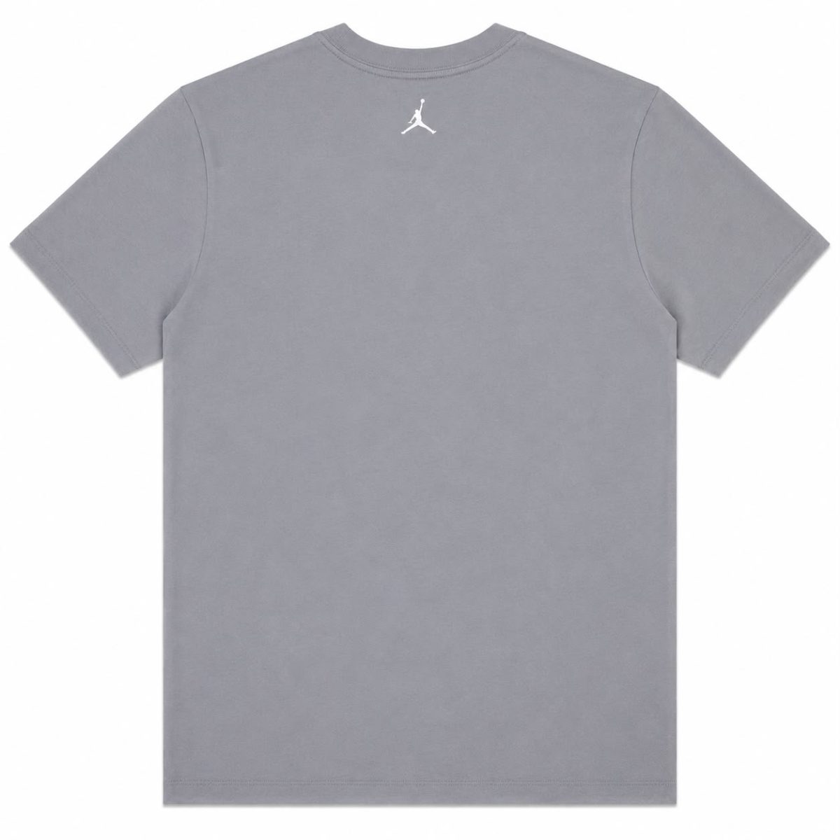 Polera Gris Con Estampado Frontal Blanco - Imagen 2