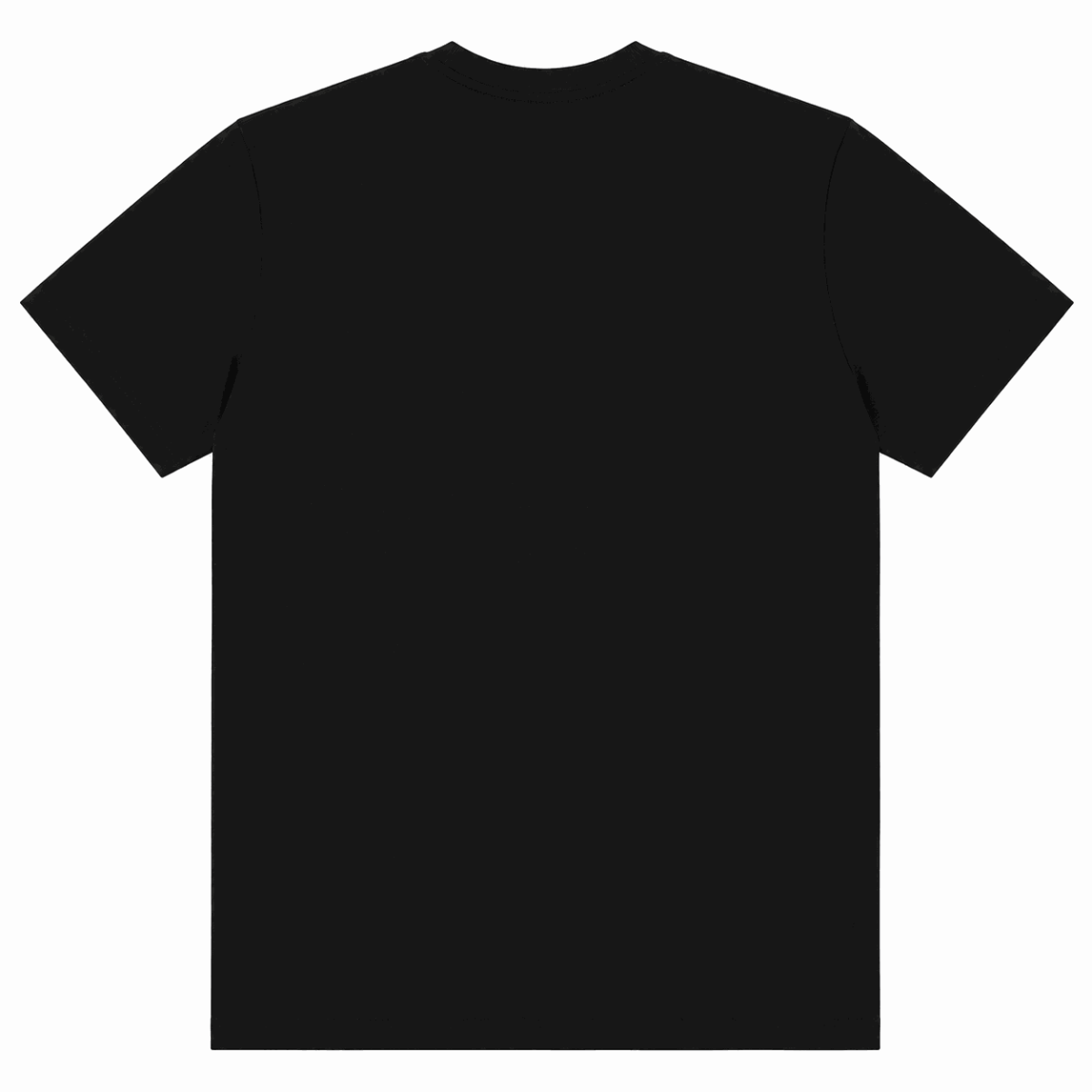 Polera Negra Con Logotipo Frontal Estampado - Imagen 2