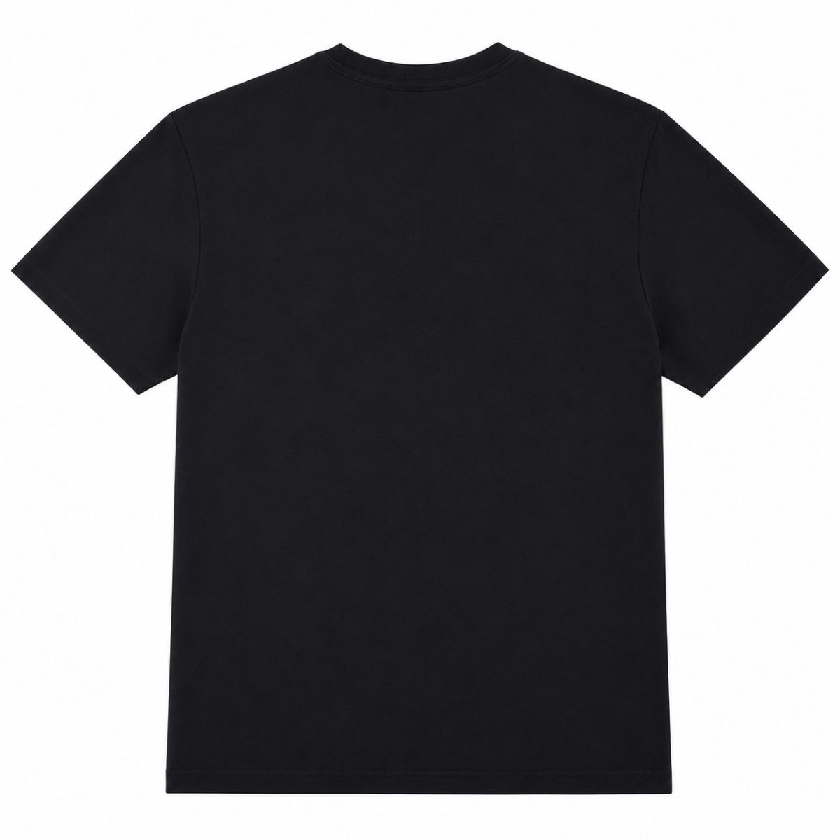Polera Negra Con Personaje En Negro - Imagen 2