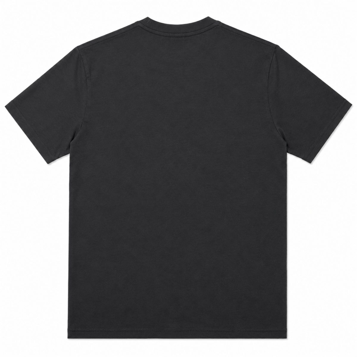 Polera Negra Con Mini Logo Frontal - Imagen 2
