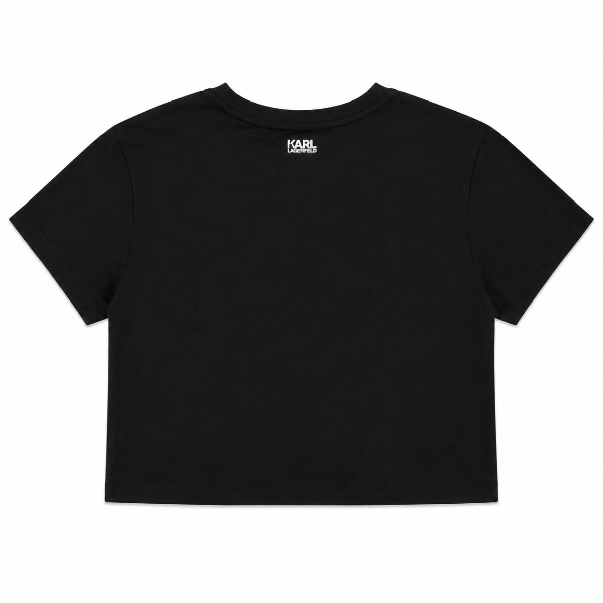 Polera Oversize Negra Con Logo Central - Imagen 2