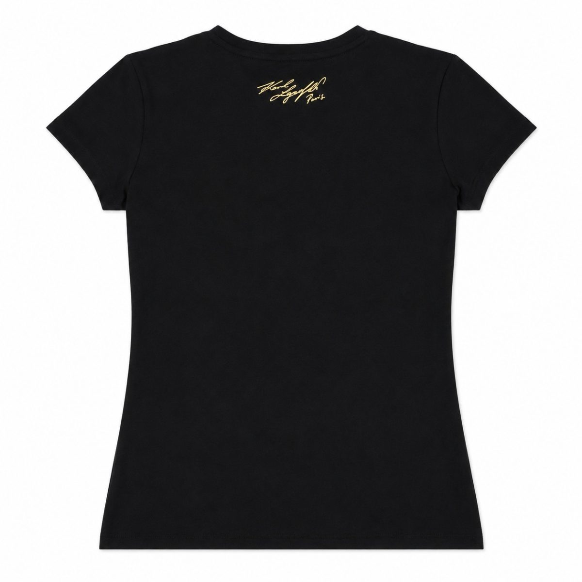 Polera Negra Con Estampado - Imagen 2