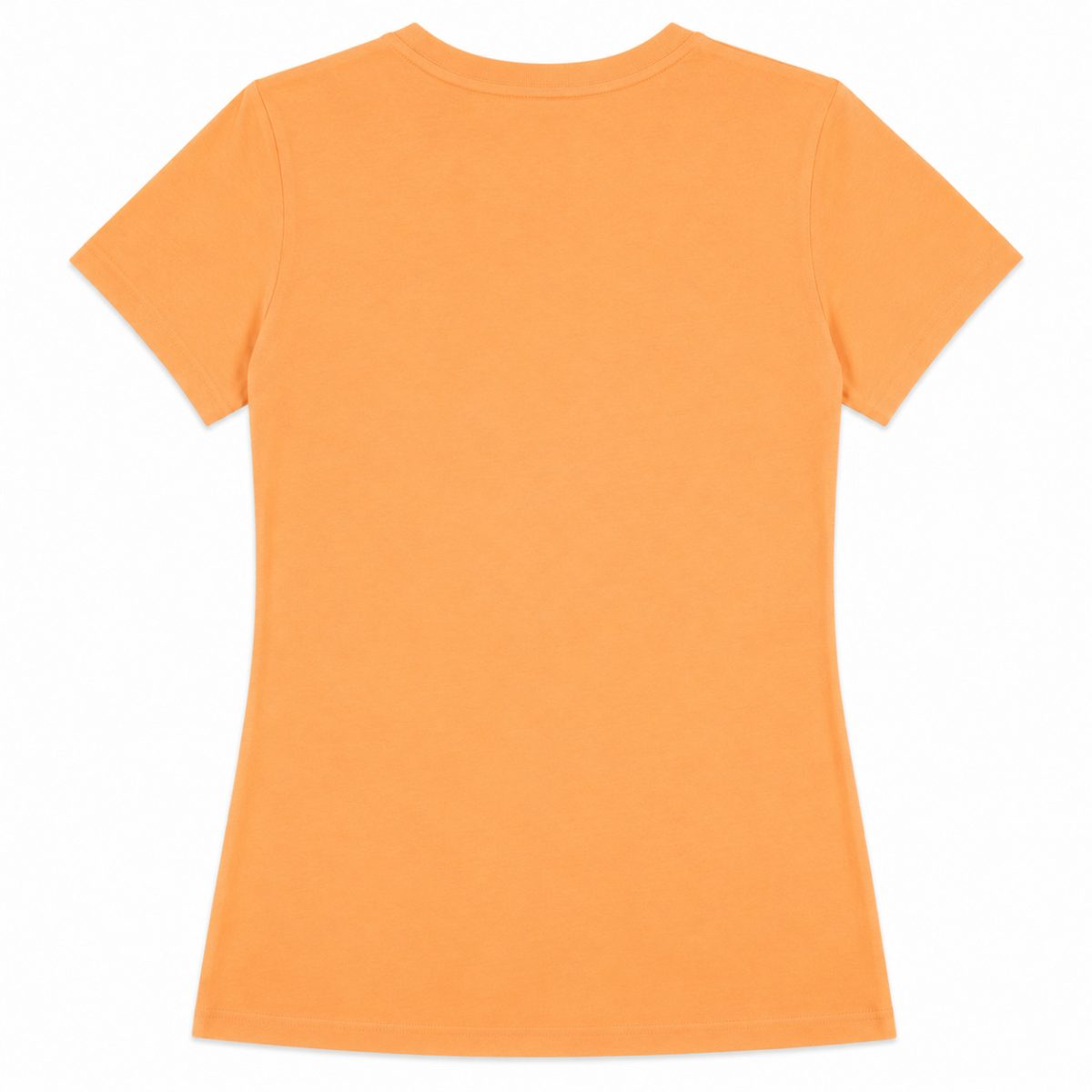 Polera Naranja Con Logo Blanco Engomado - Imagen 2