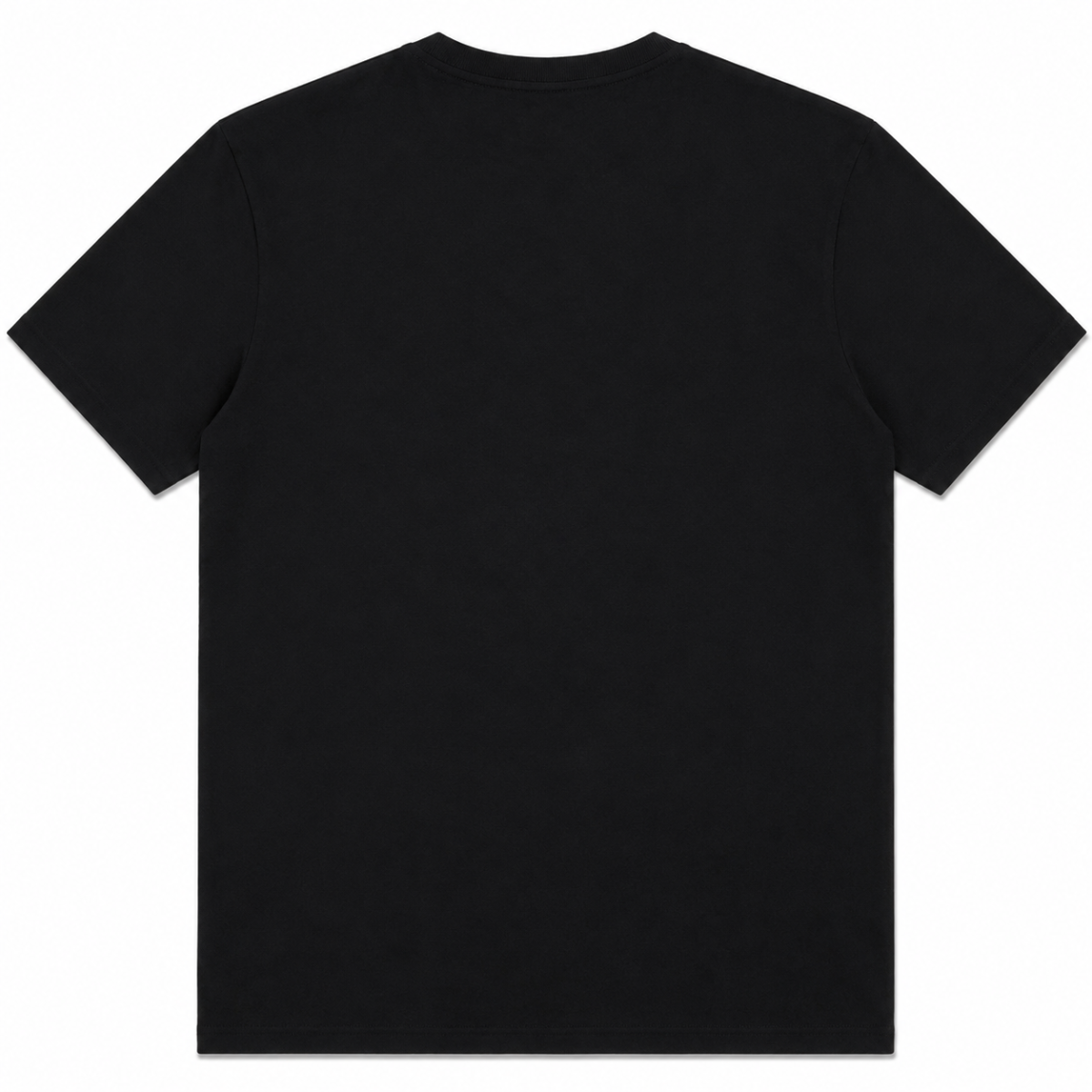 Polera Negra Logo En Caricatura Brillante - Imagen 2