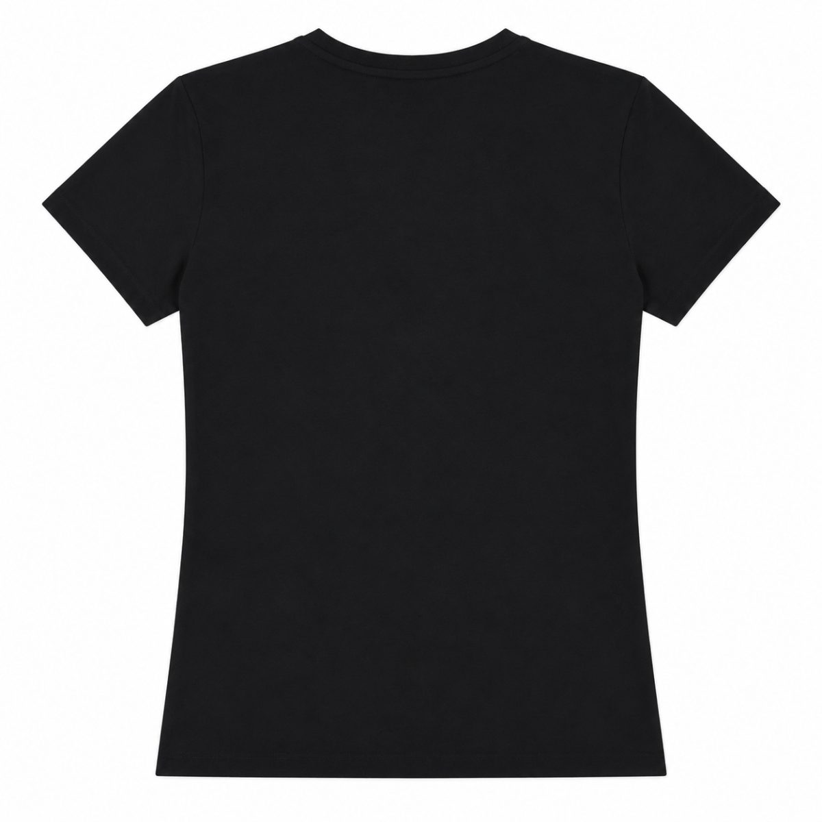 Polera Negra Con Letras Blancas - Imagen 2