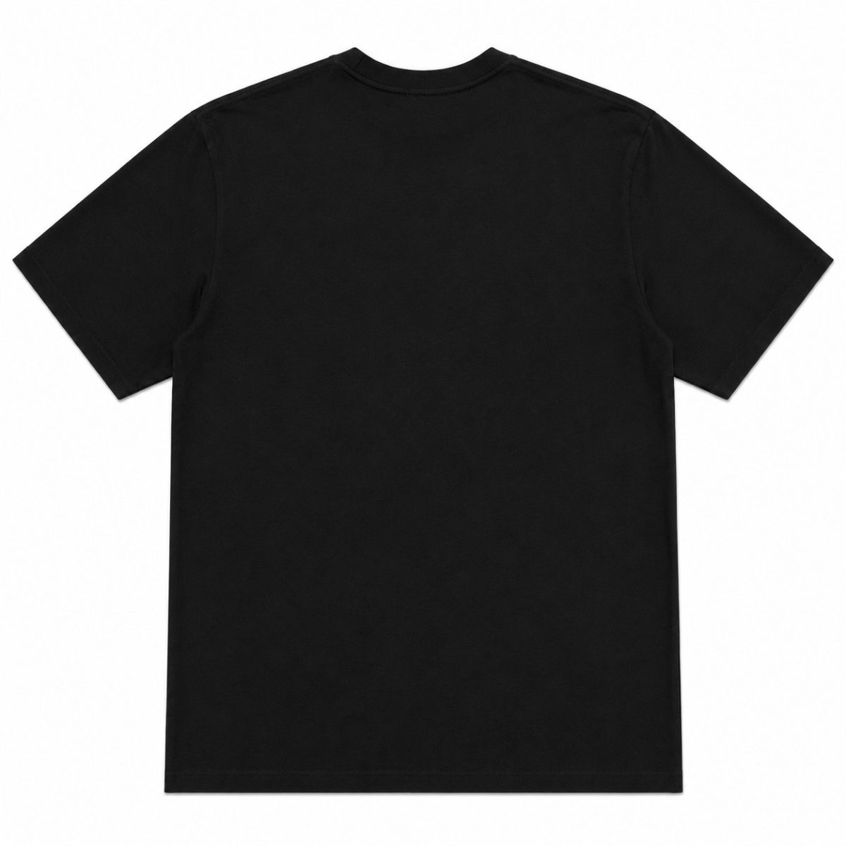 Polera Negra Con Estampado Frontal - Imagen 2