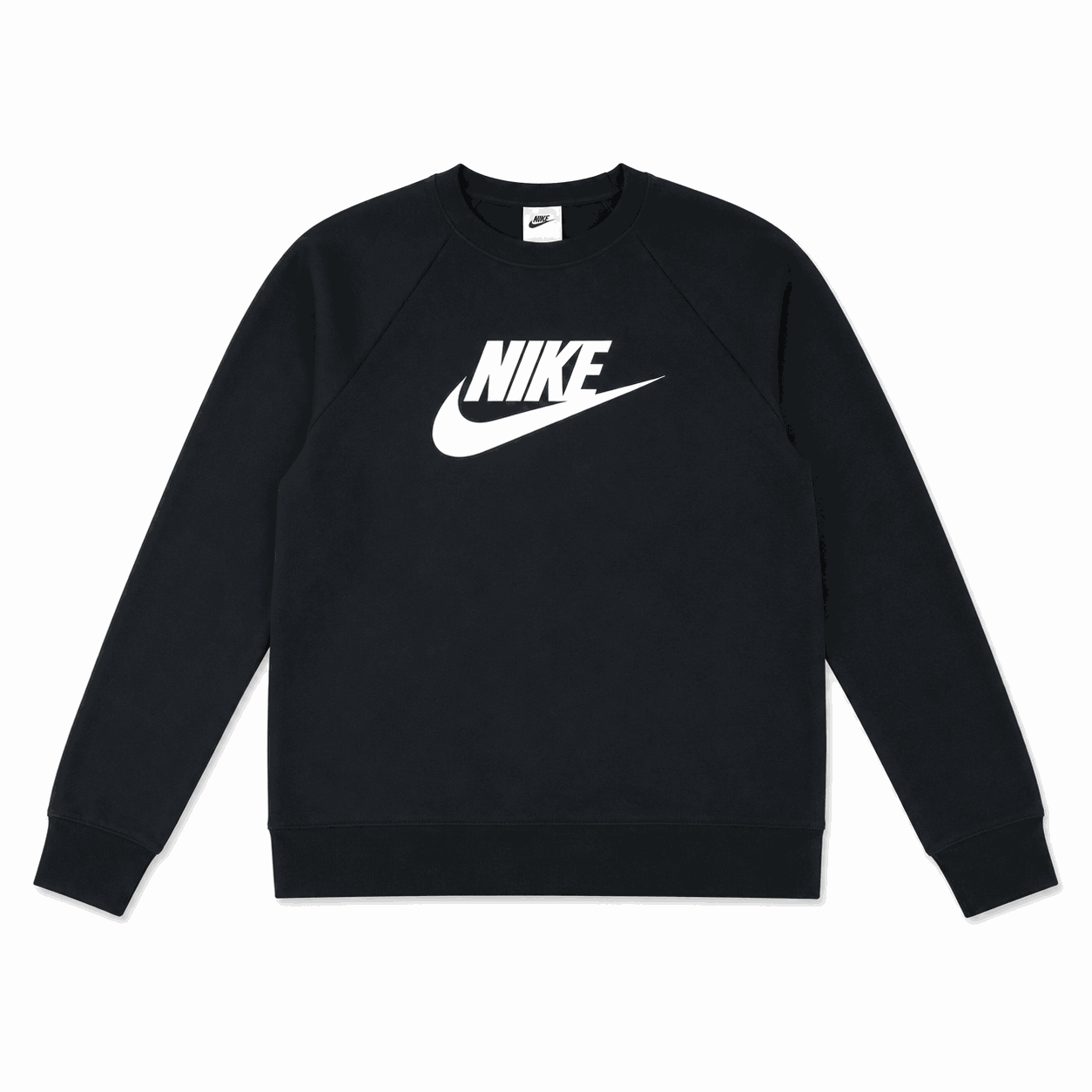 Poleron Nike Negro Polerón Negro Logo Frontal - Imagen 1