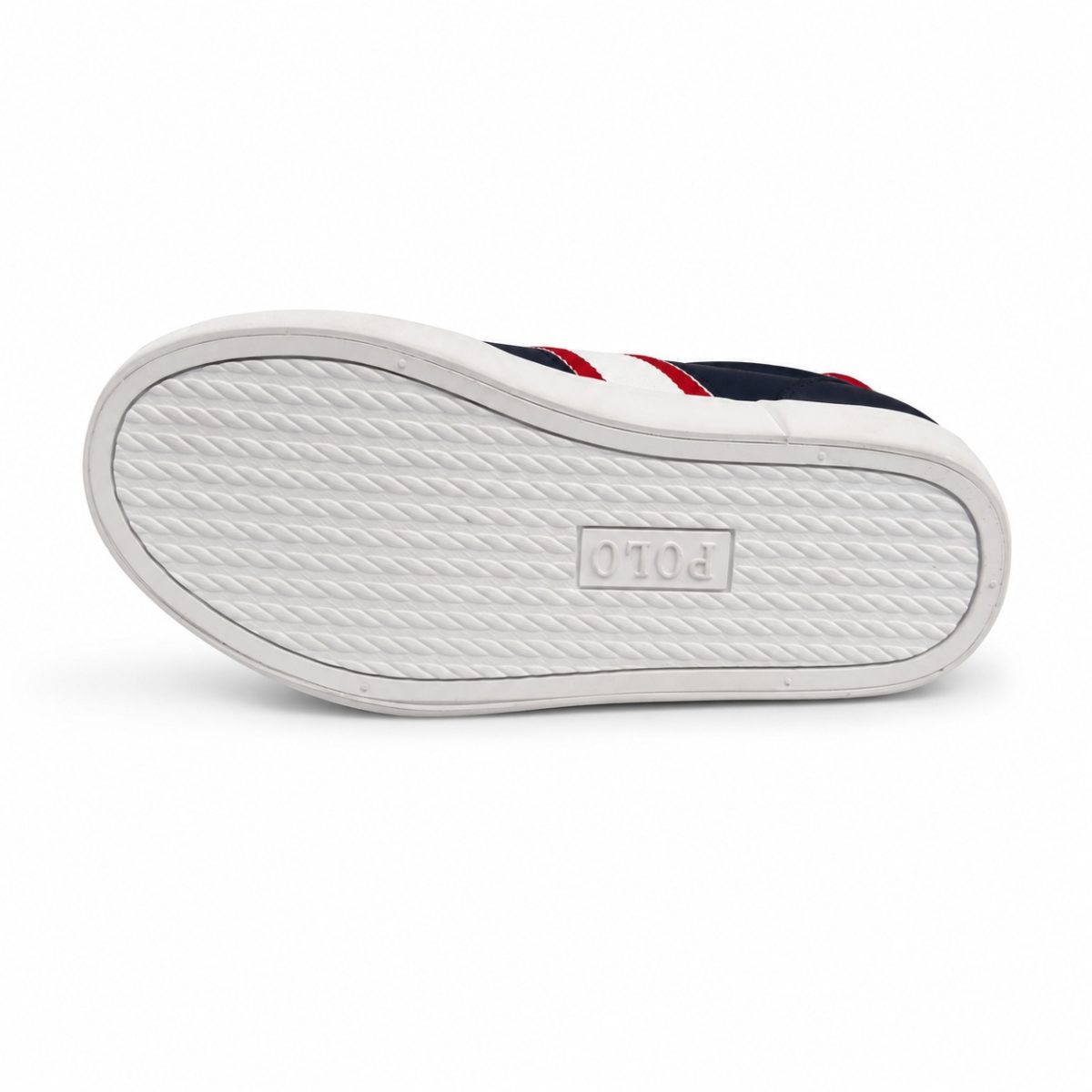Zapatilla Clásica Azul Marino Con Detalles Rojo y Blanco - Imagen 6