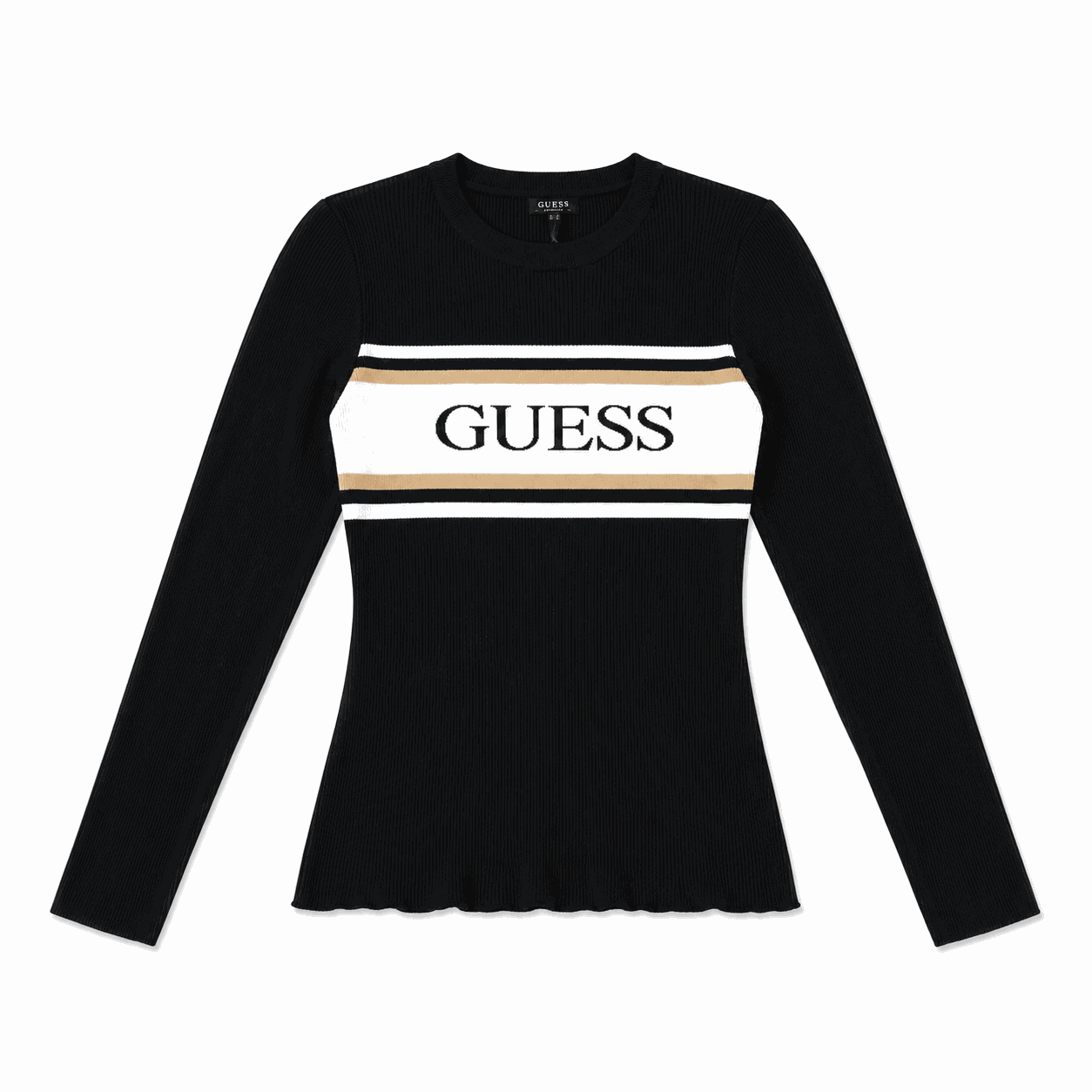 Sweater Guess Negro Blanco Beige Sweater Negro - Blanco - Beige - Imagen 1