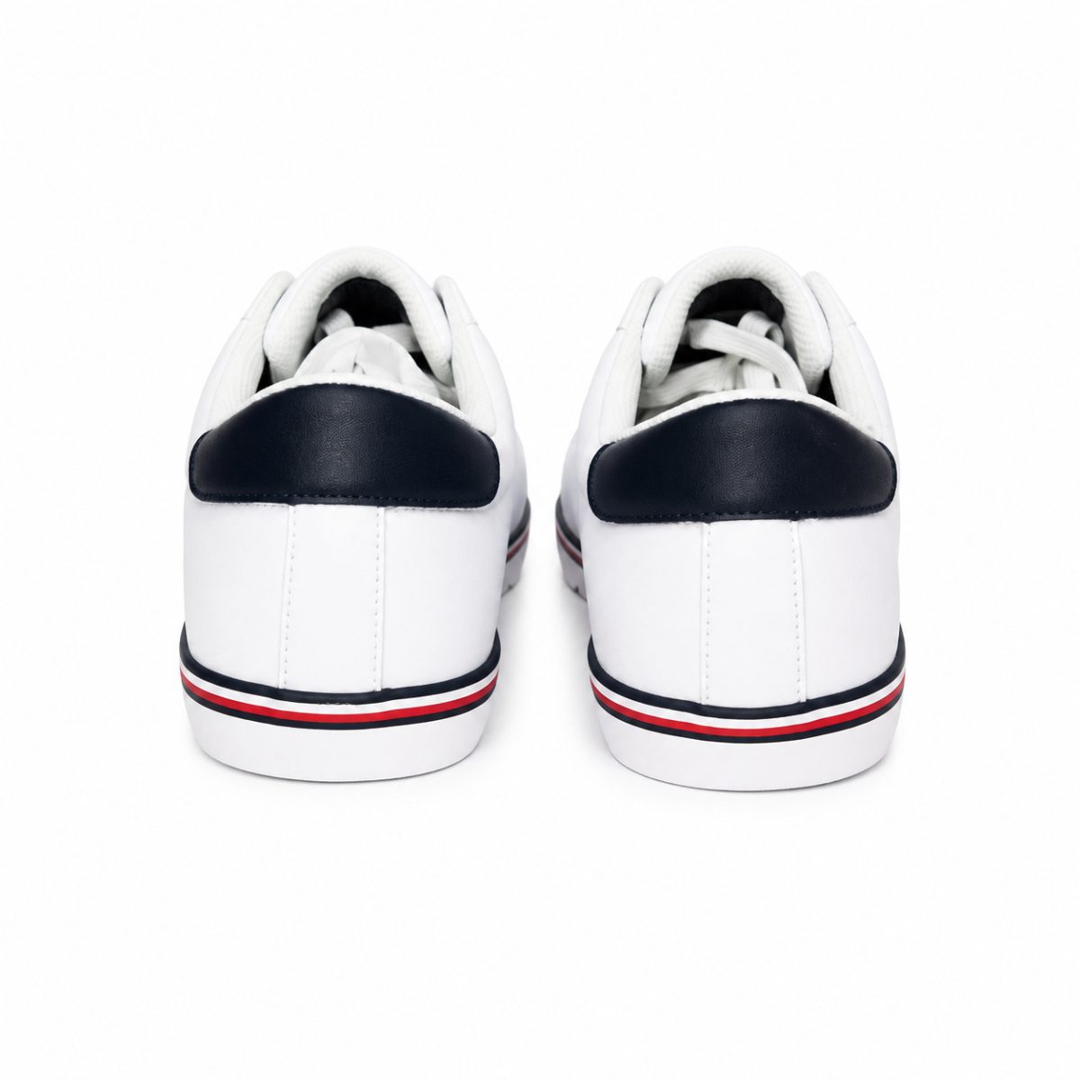 Zapatilla Básica Blanca Con Logo Lateral - Imagen 4