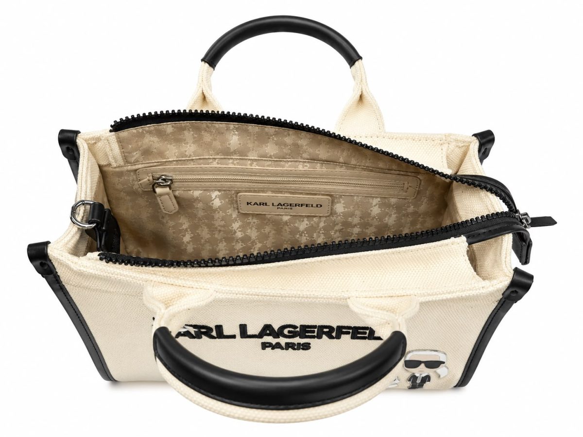 Cartera Tote Crema - Asa Ajustable - Imagen 3