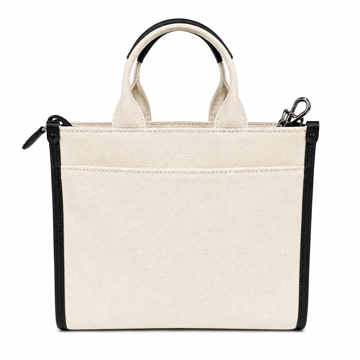 Cartera Tote Crema - Asa Ajustable - Imagen 2