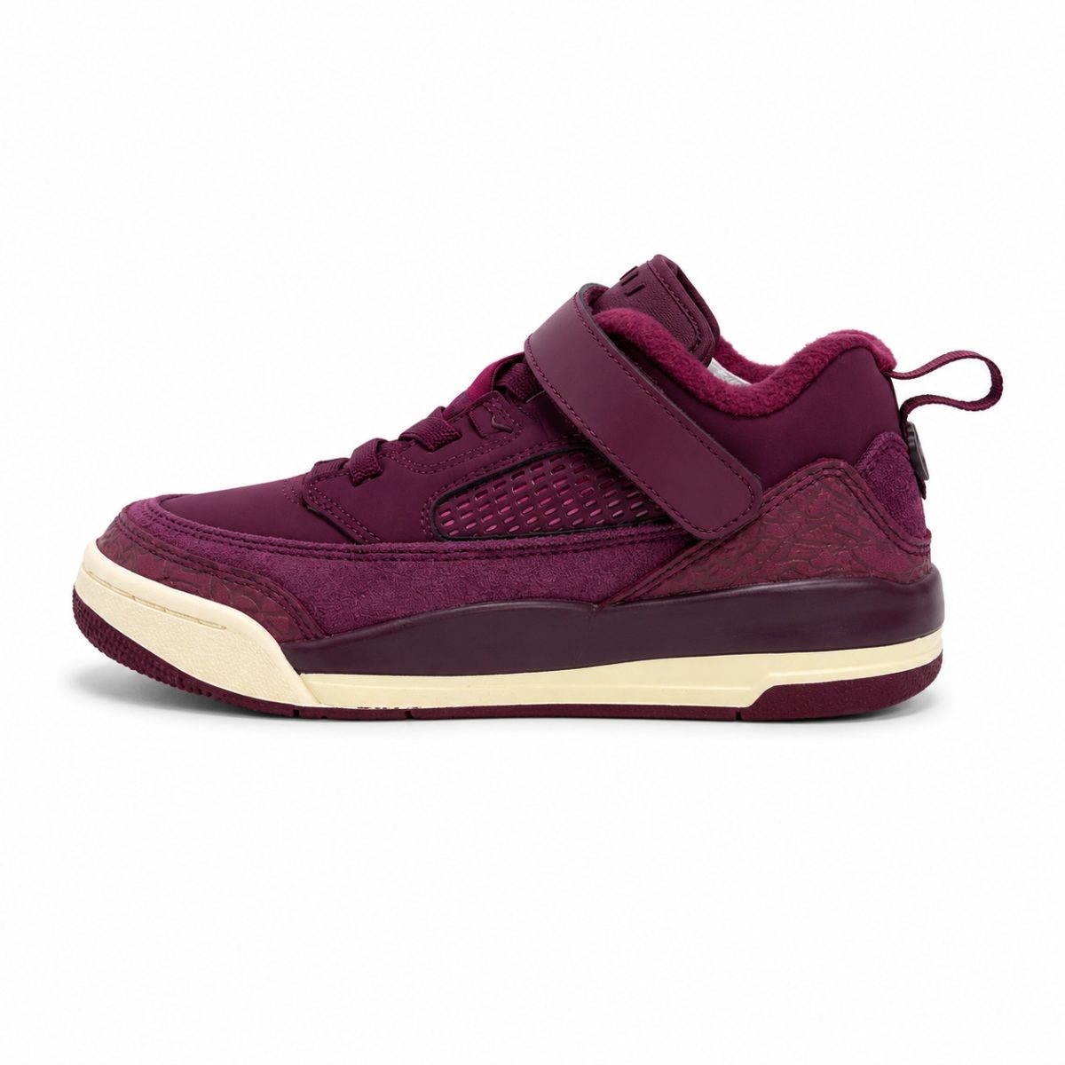 Zapatilla Deportiva Morada Con Detalles Azul De Caña Baja - Imagen 5