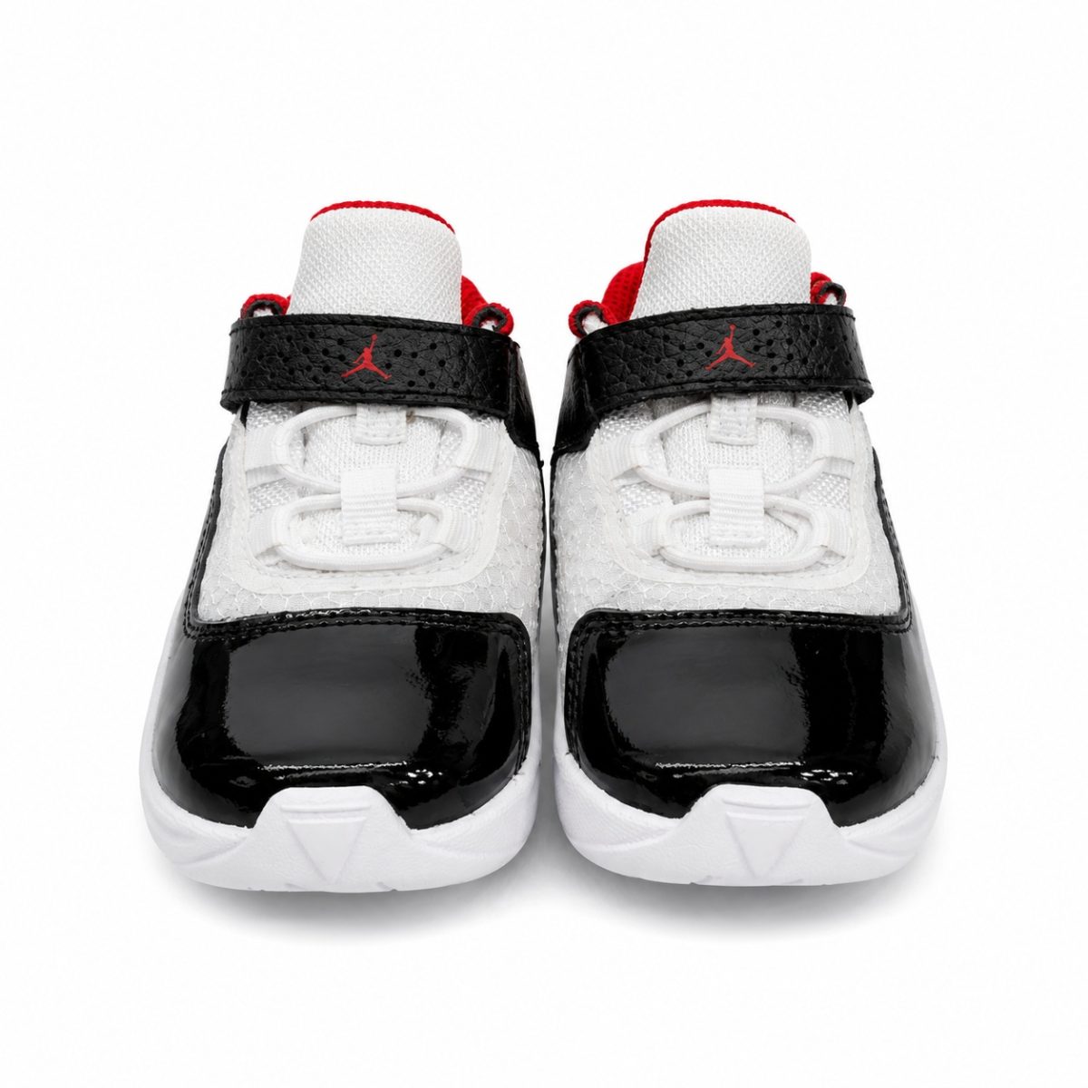 Zapatilla Deportiva Blanca Con Detalles En Charol Y Color Rojo - Imagen 2