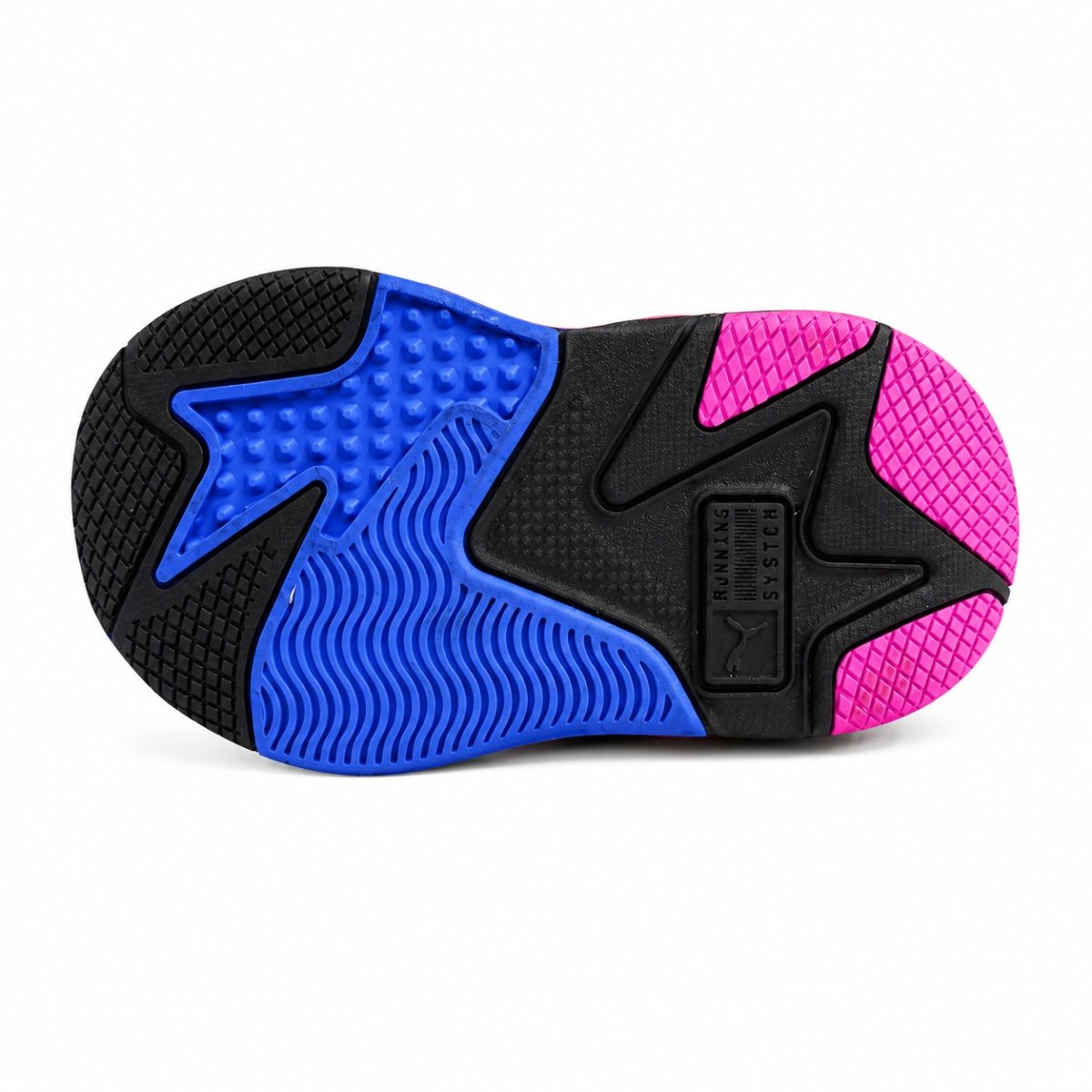 Zapatilla Deportiva Negra Con Detalles En Colores - Imagen 6