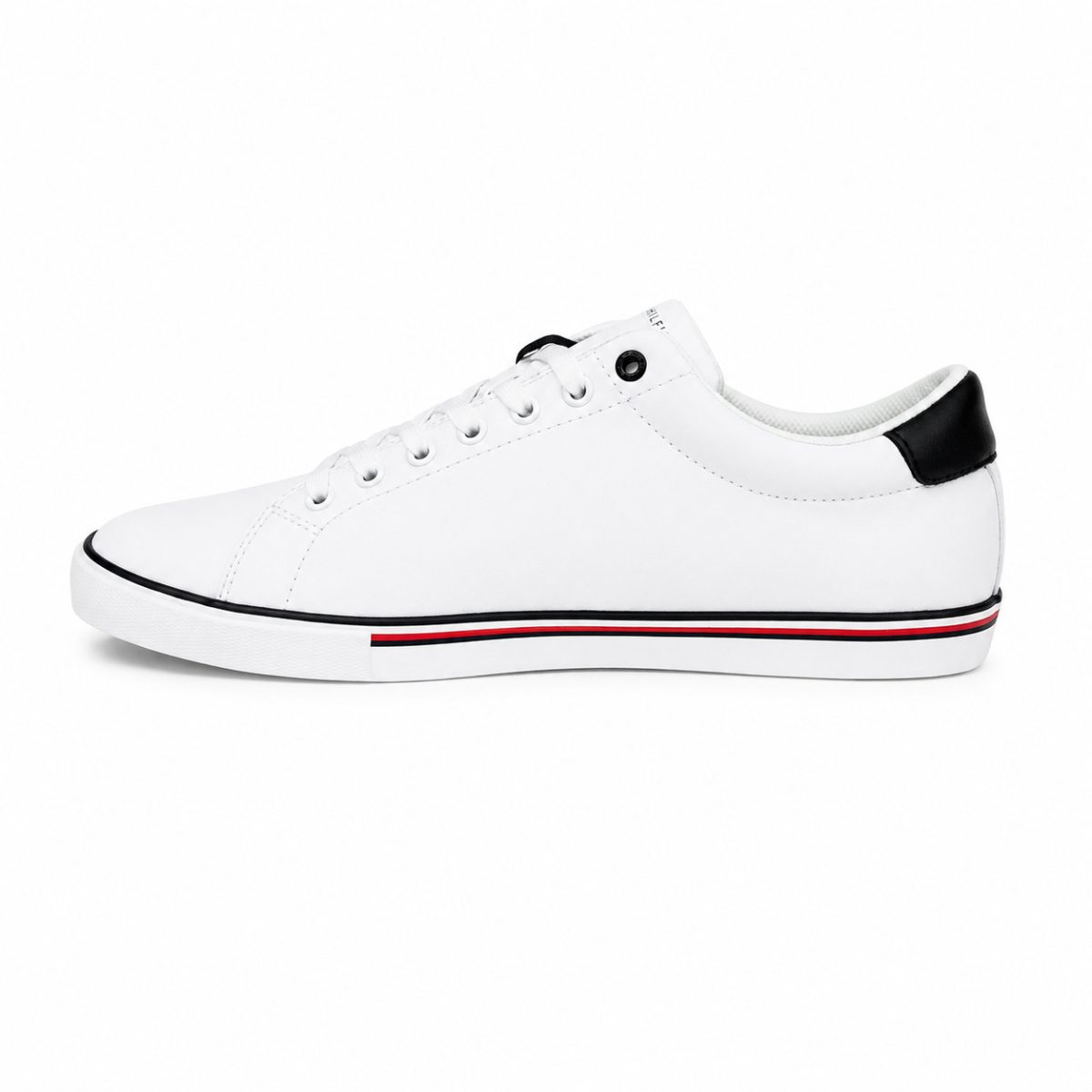 Zapatilla Básica Blanca Con Logo Lateral - Imagen 5