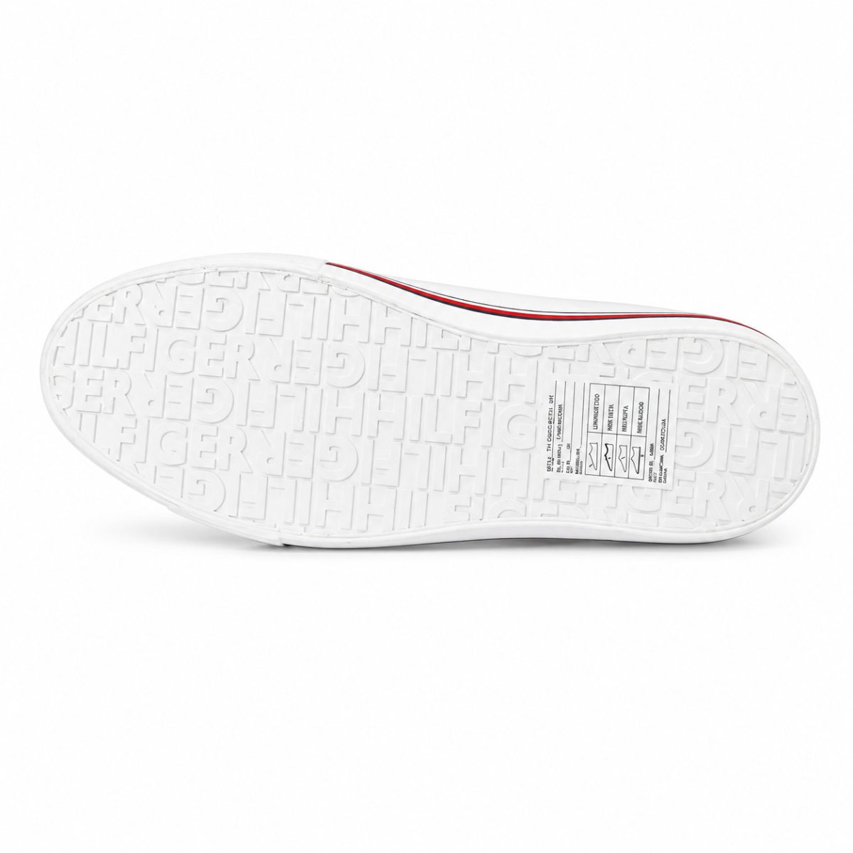 Zapatilla Básica Blanca Con Logo Lateral - Imagen 6