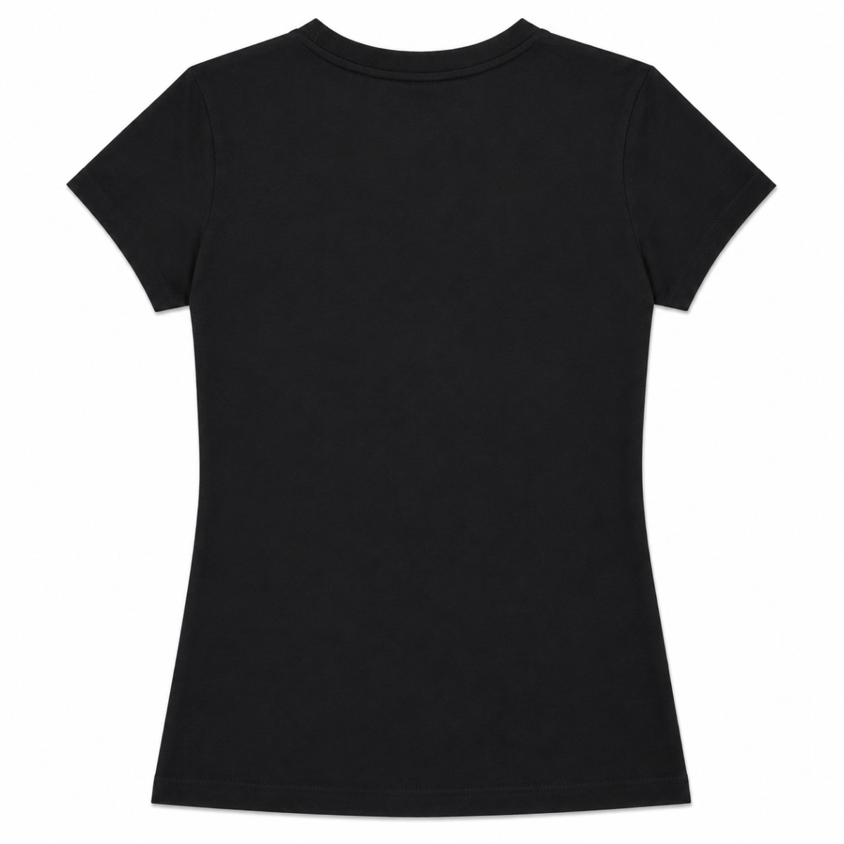 Polera Negra Con Logo Love En el Pecho Con Brillos - Imagen 2