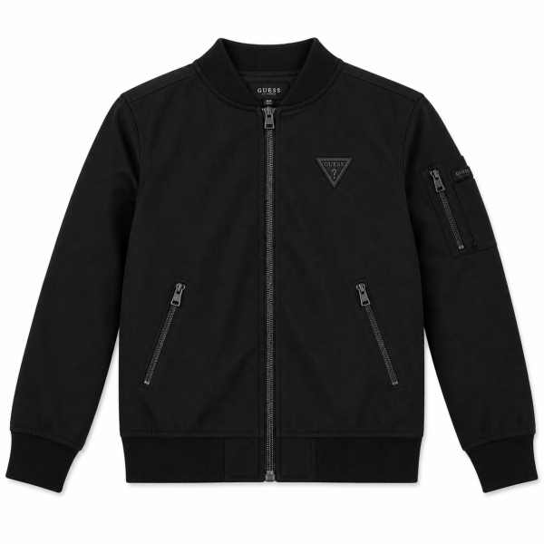 Chaqueta Bomber Negra
