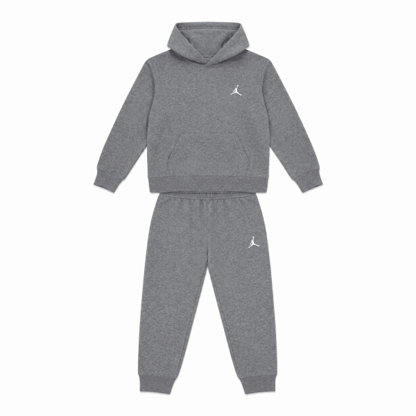 Conjunto Polerón Canguro Y Buzo Gris