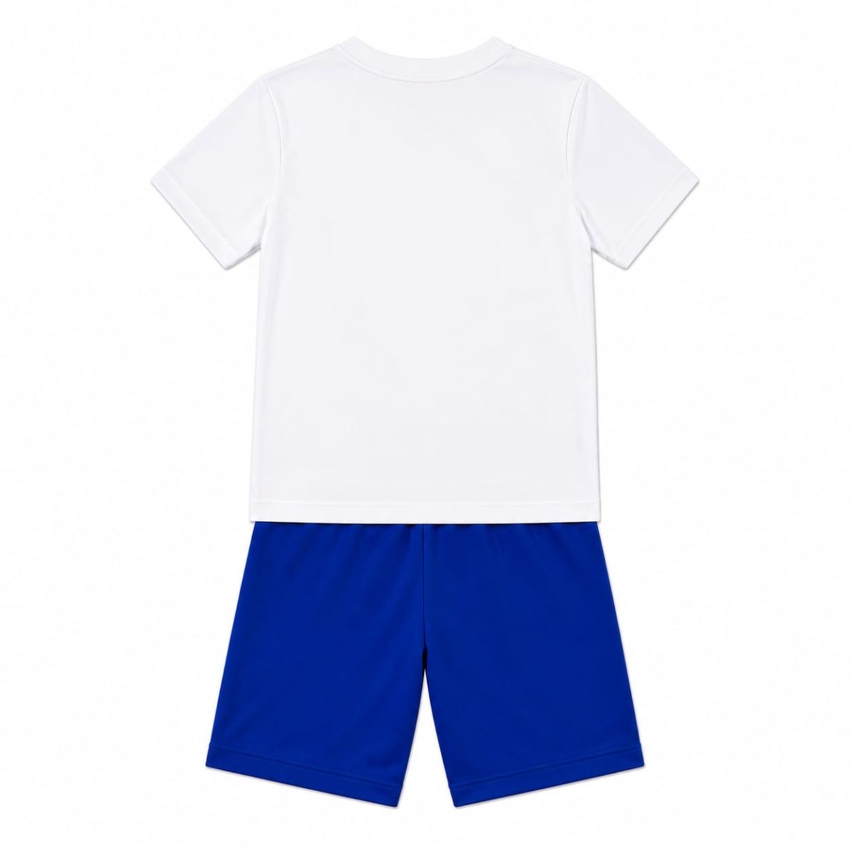 Conjunto Polera Blanca Y Short Azul - Imagen 2