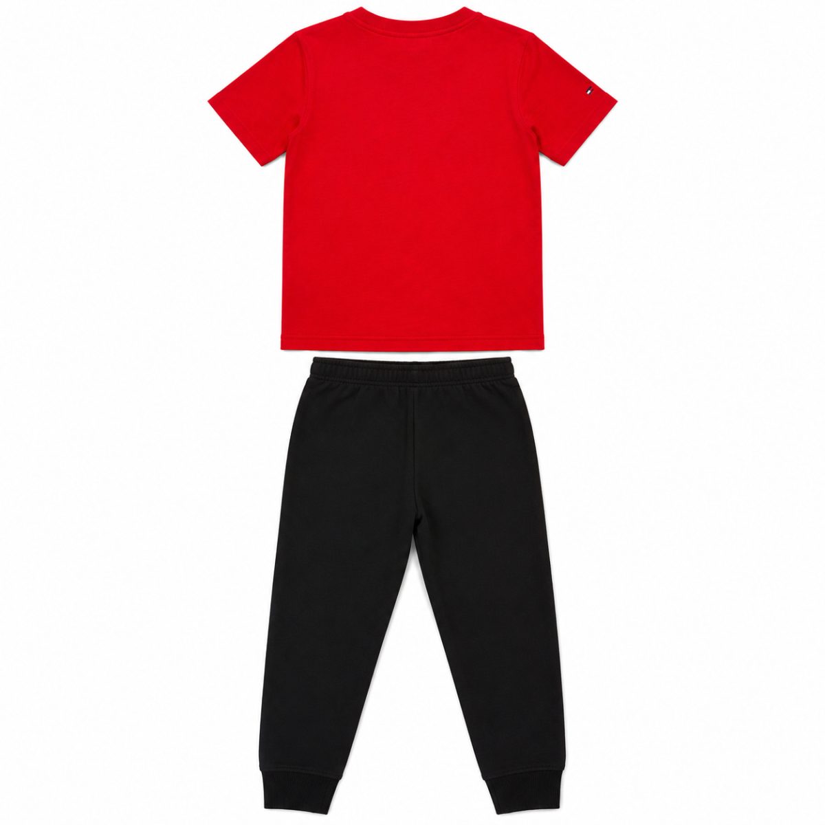 Conjunto Polera Roja Y Buzo Negro - Imagen 2