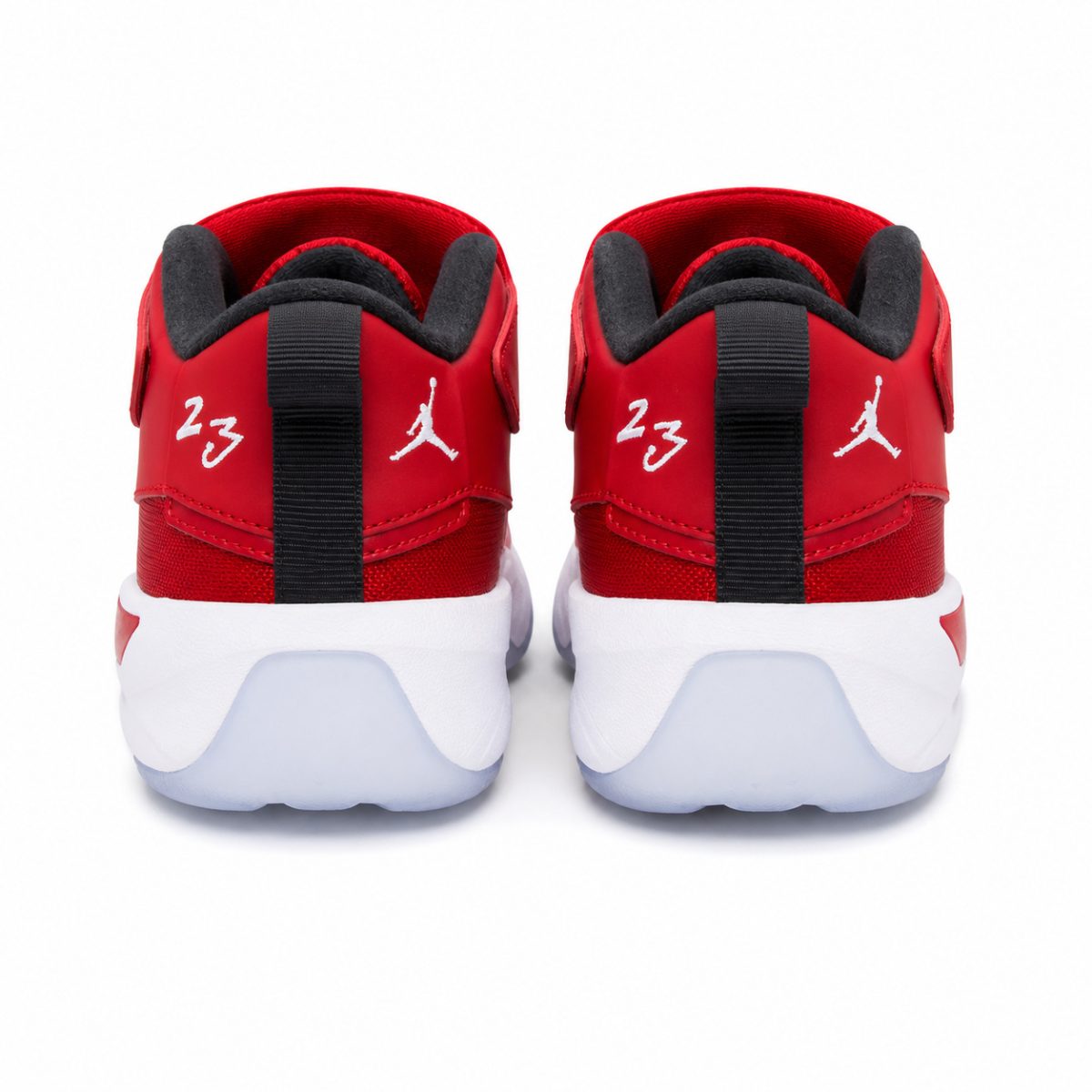 Zapatilla Deportiva Roja Con Velcro Y Caña Alta - Imagen 4