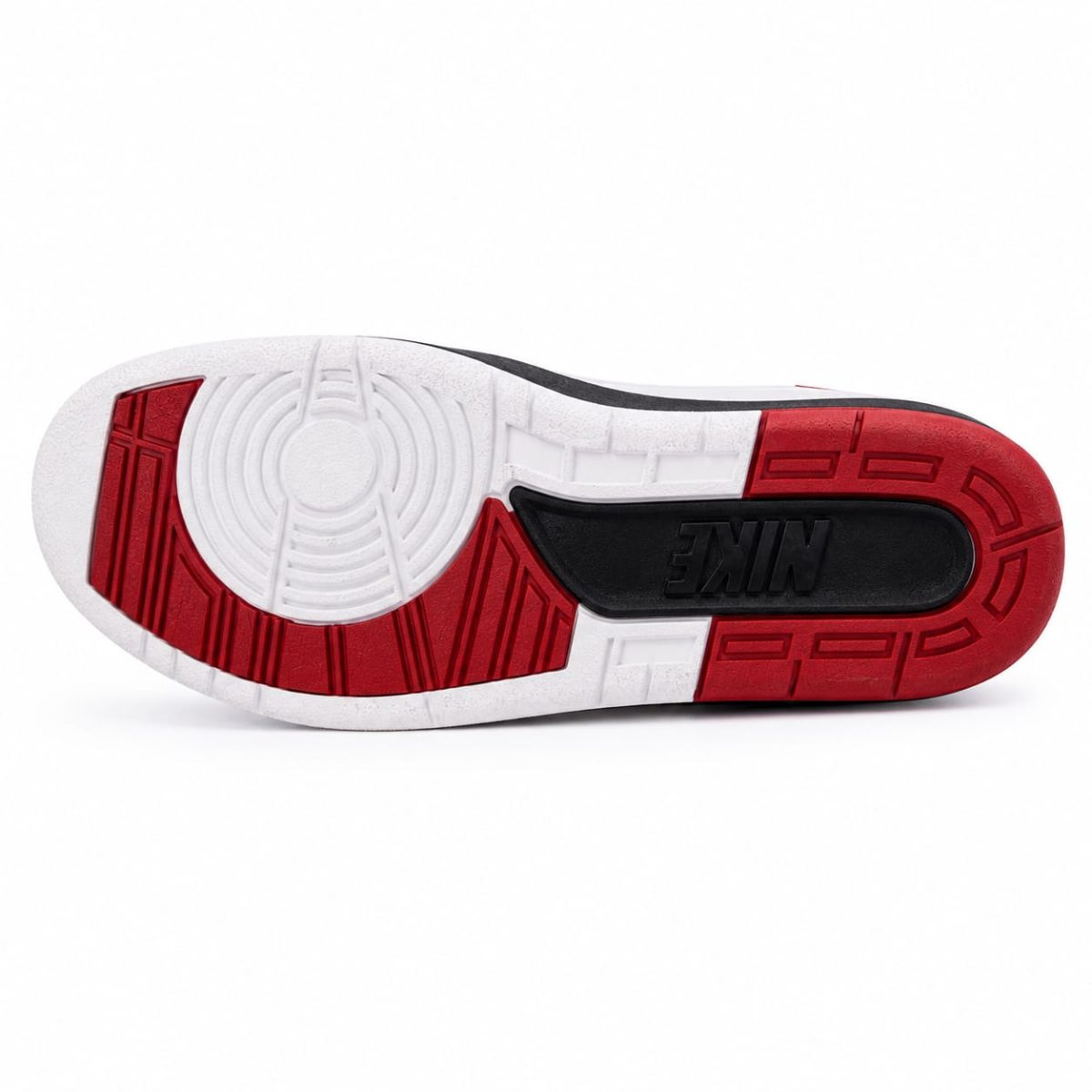 Zapatilla Deportiva Blanca De Caña Alta Y Detalles Rojo-Negro - Imagen 6