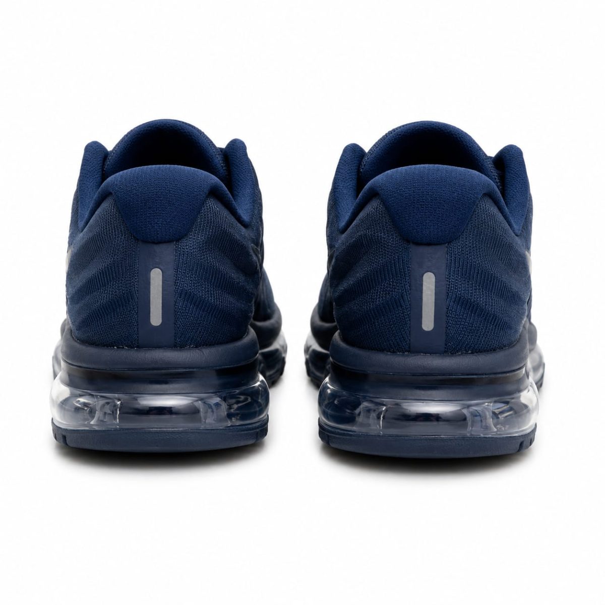 Zapatilla Deportiva Azul Marino Con Aire En La Suela - Imagen 4