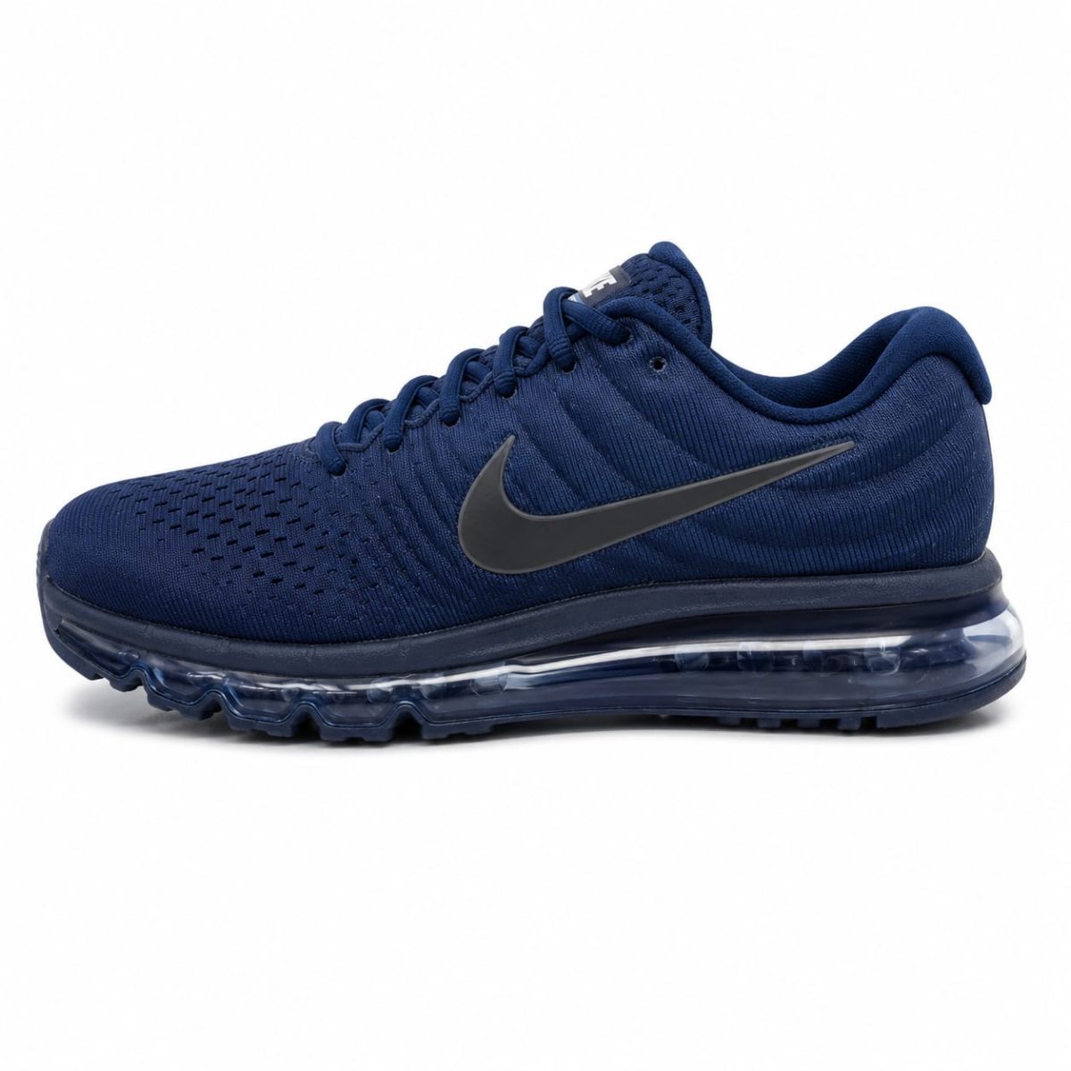 Zapatilla Deportiva Azul Marino Con Aire En La Suela - Imagen 3