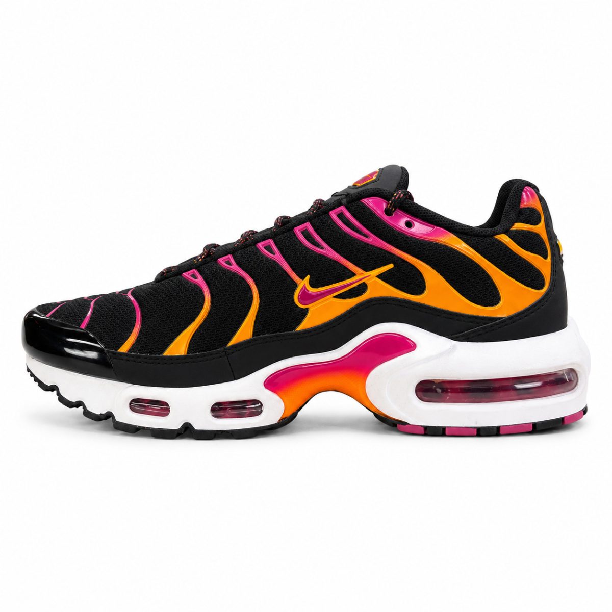 Zapatilla Deportiva Morada-Naranja Con Aire En La Suela - Imagen 3